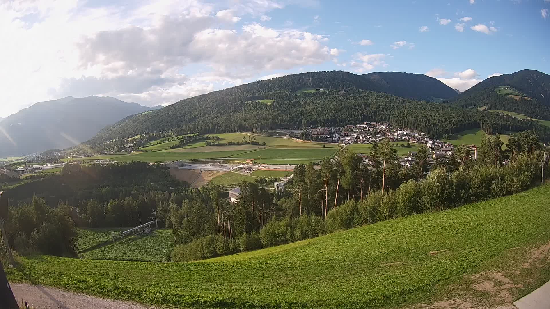 Webcam Ried – View to Percha / Perca