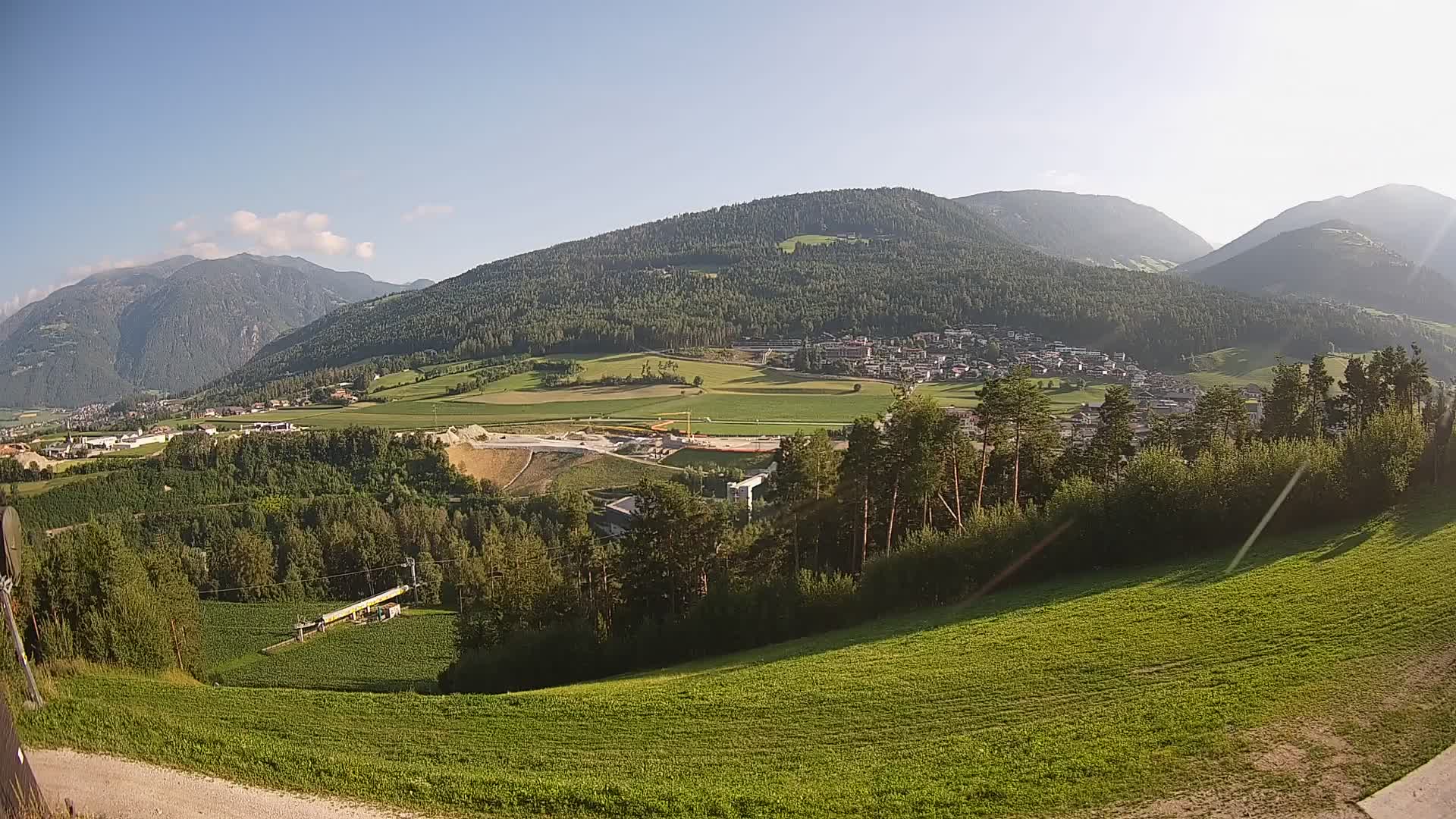 Web kamera Ried – pogled na Percha | Kronplatz