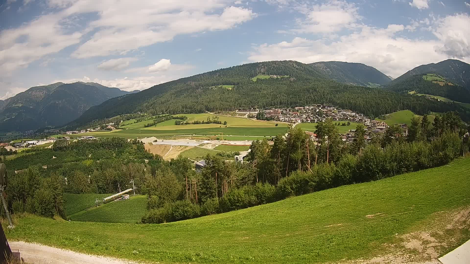 Webcam Ried – View to Percha / Perca