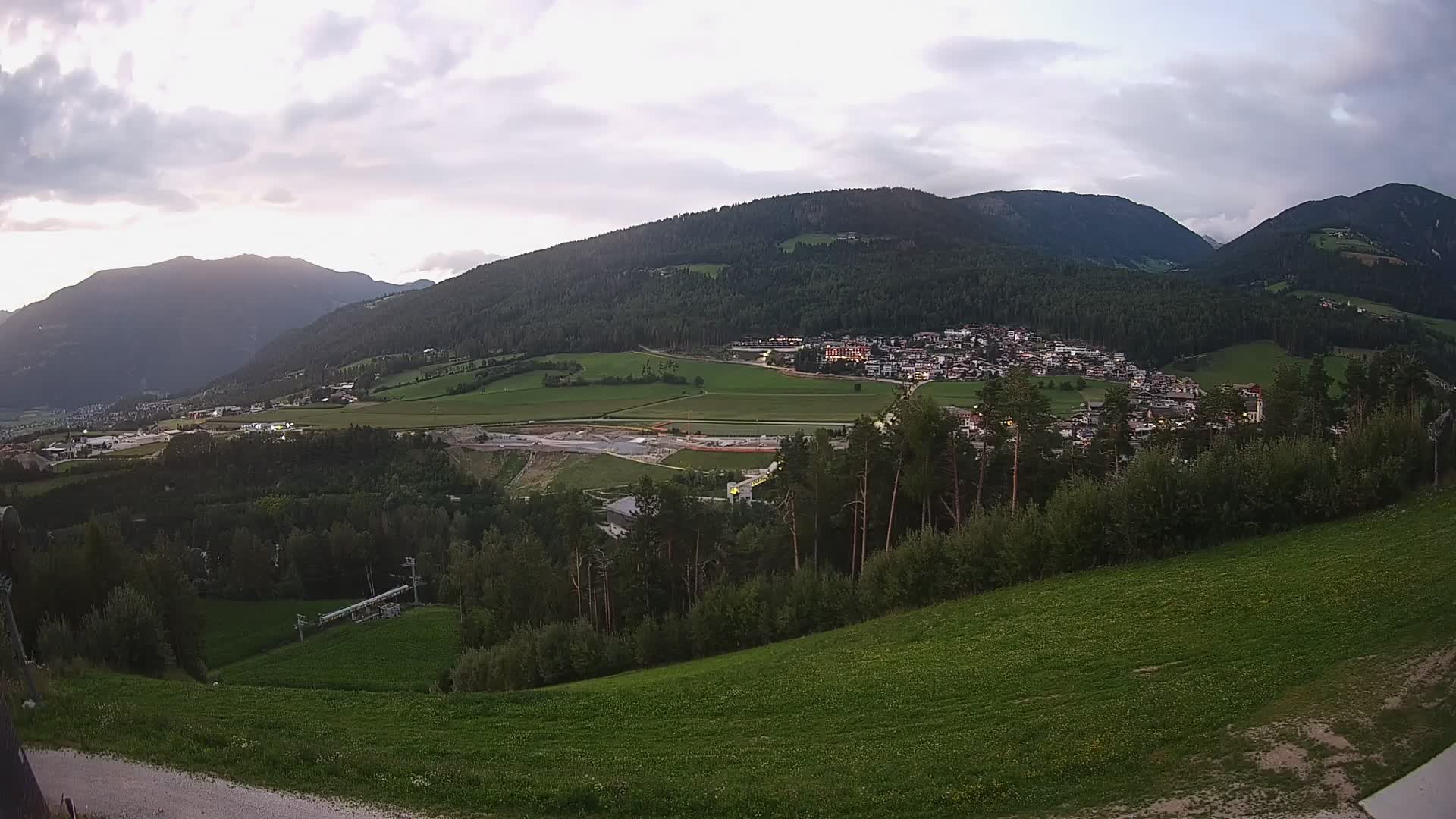Web kamera Ried – pogled na Percha | Kronplatz