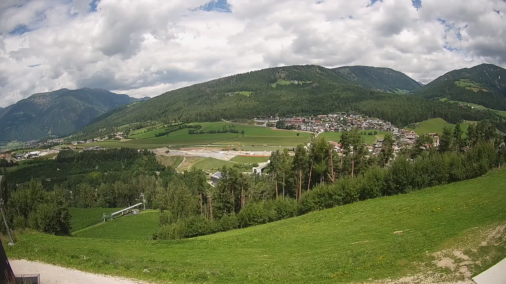 Webcam Ried – panorama su Perca / Percha – Plan de Corones