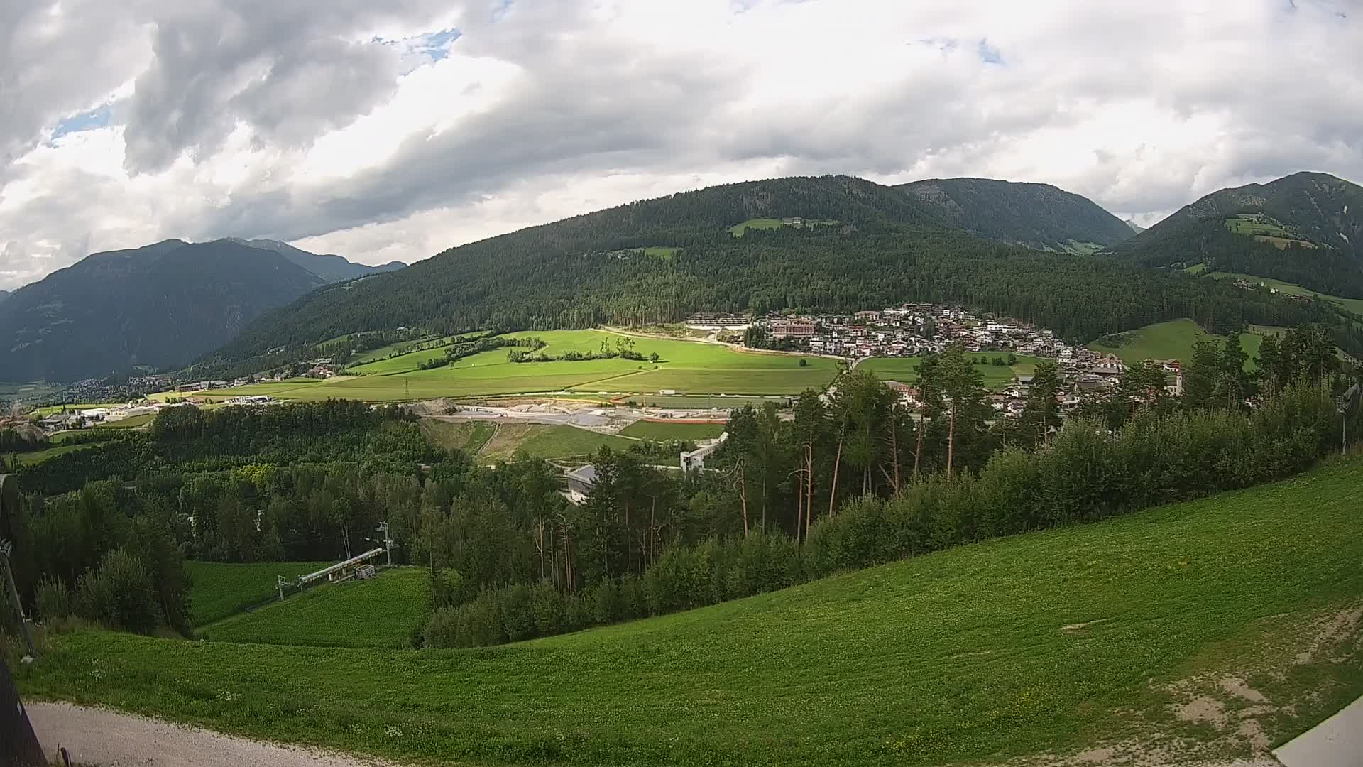 Webcam Ried – View to Percha / Perca