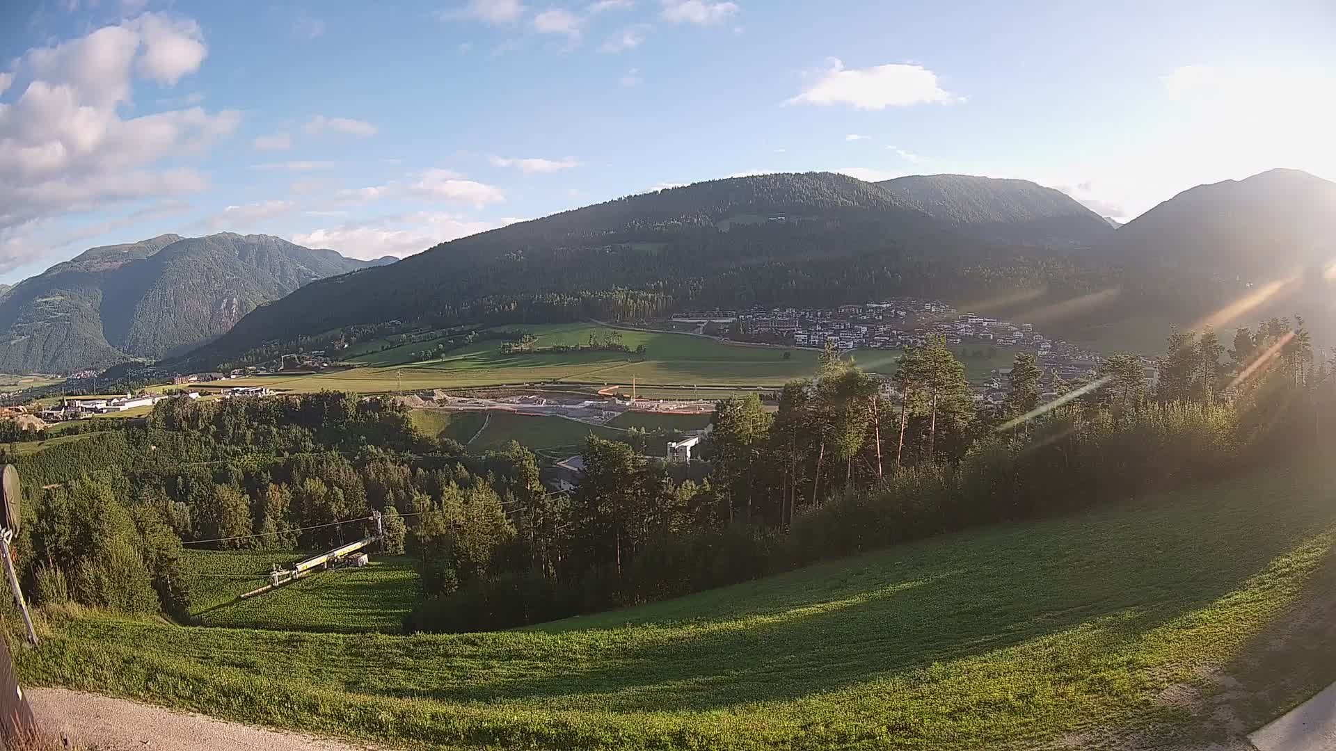 Webcam Ried – Blick nach Percha | Kronplatz