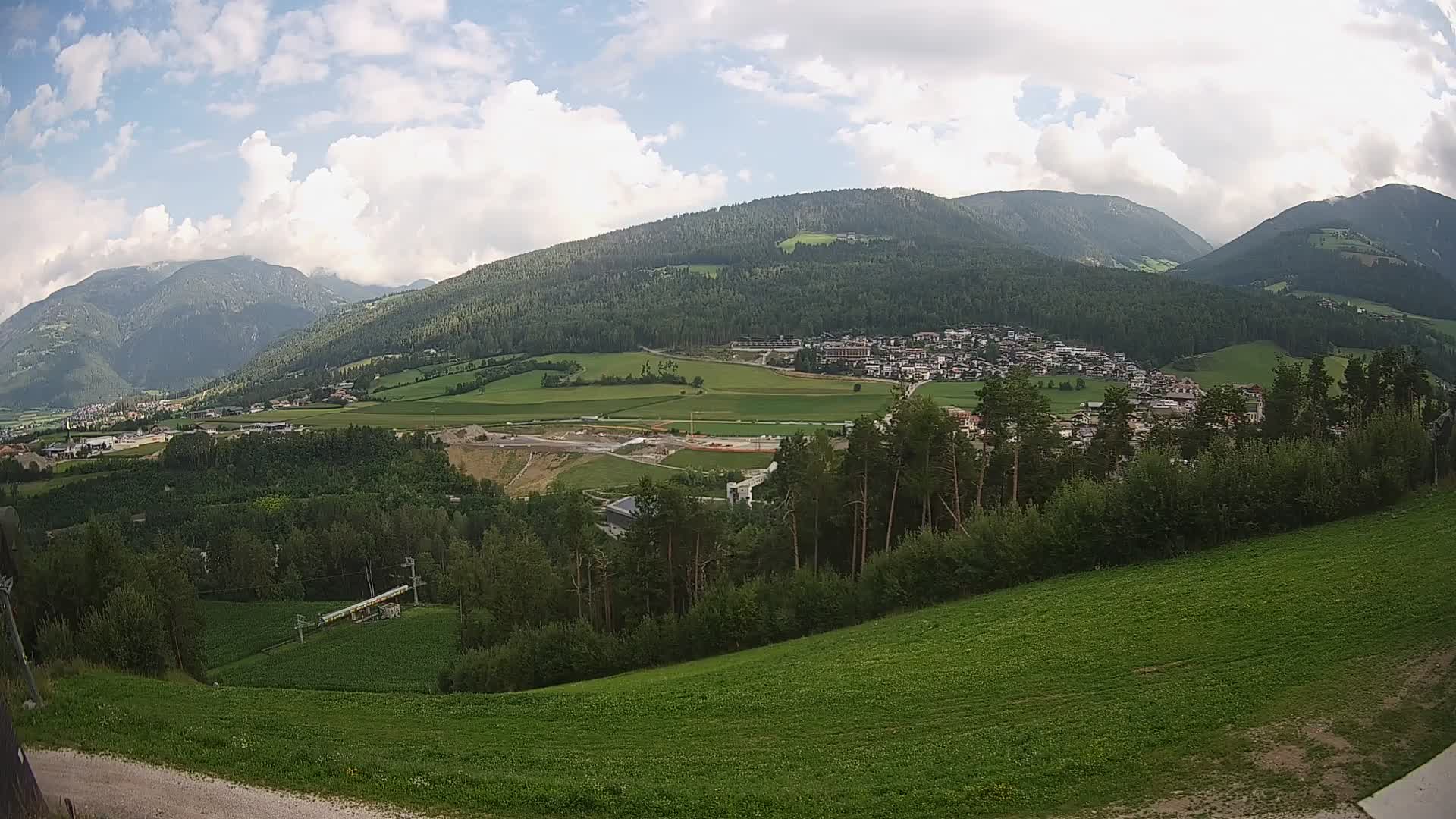 Web kamera Ried – pogled na Percha | Kronplatz