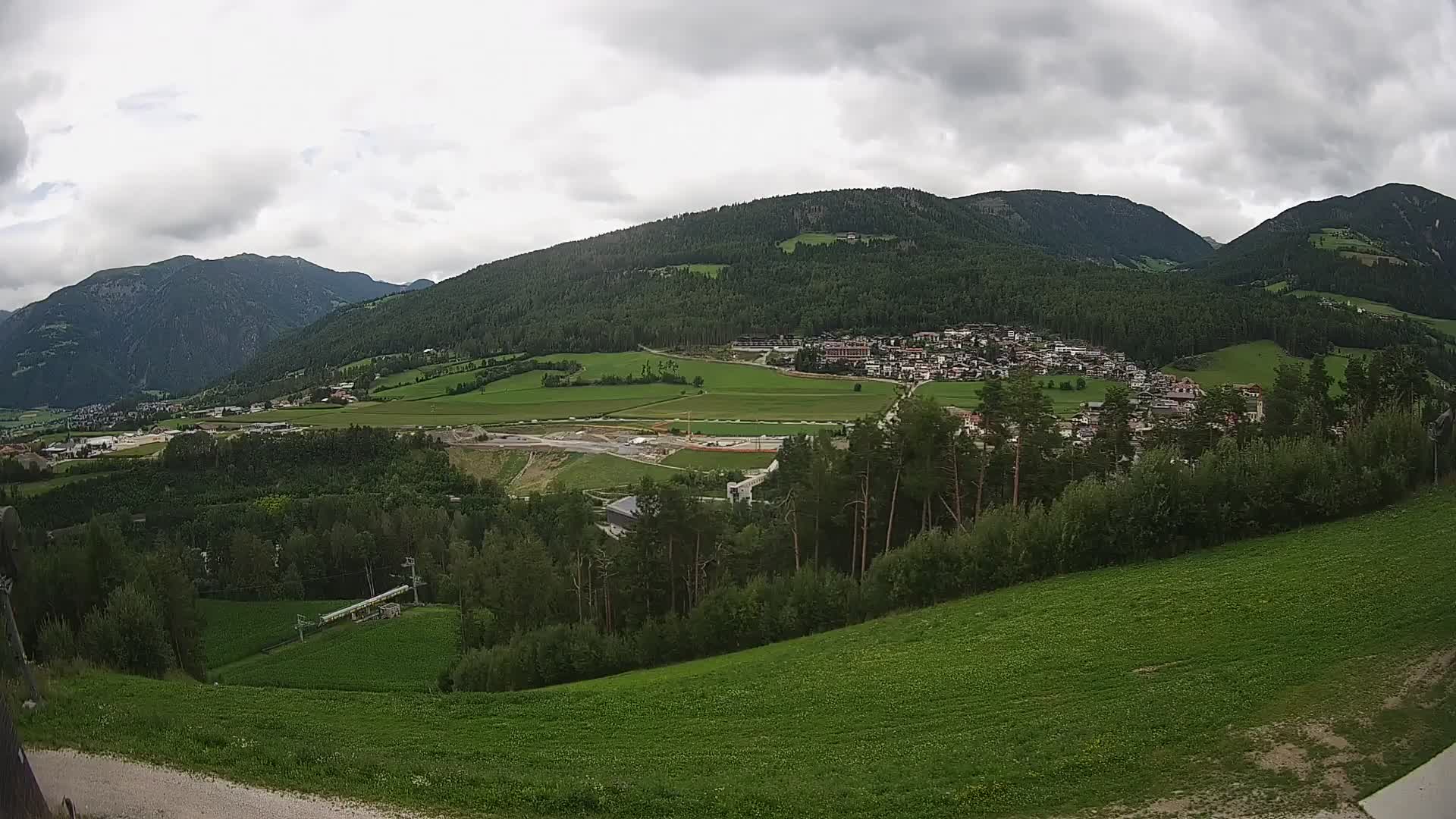 Webcam Ried – panorama su Perca / Percha – Plan de Corones