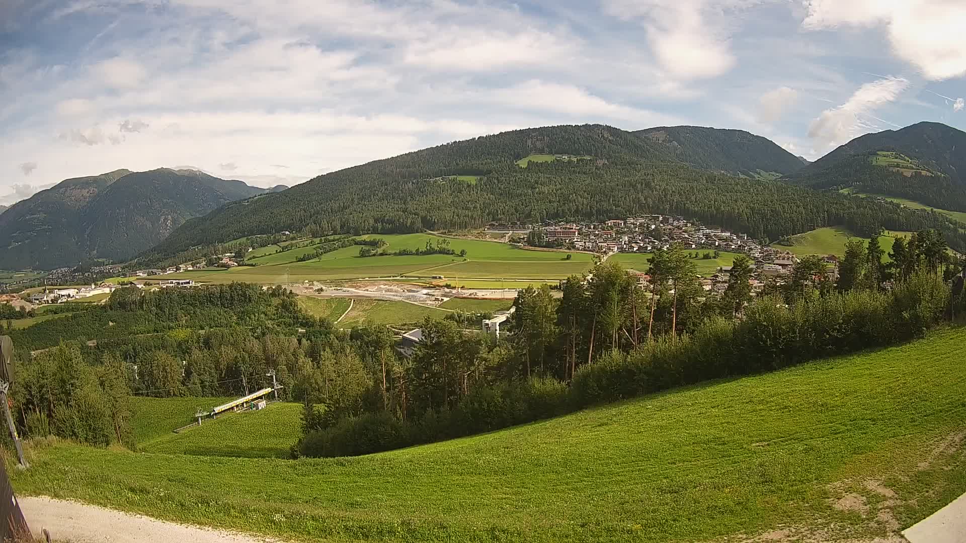 Webcam Ried – View to Percha / Perca