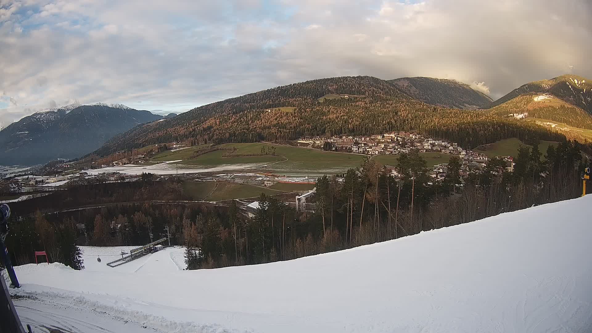 Web kamera Ried – pogled na Percha | Kronplatz