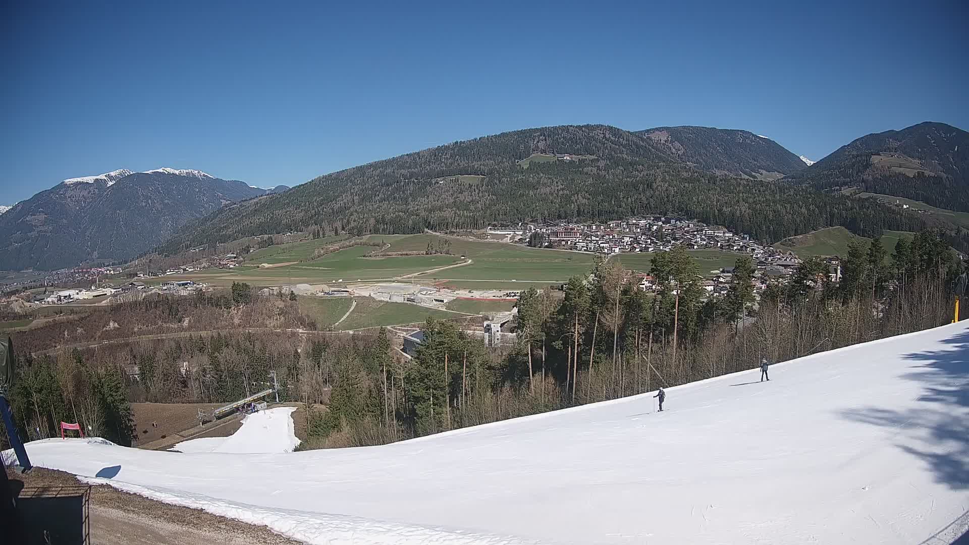 Webcam Ried – panorama su Perca / Percha – Plan de Corones