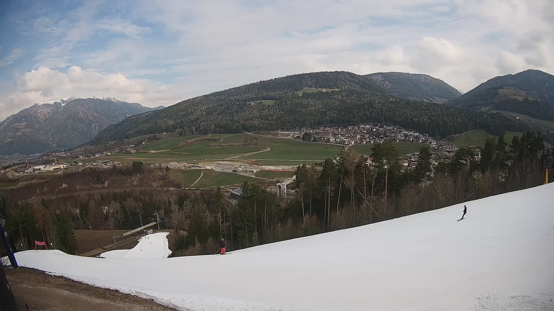 Web kamera Ried – pogled na Percha | Kronplatz