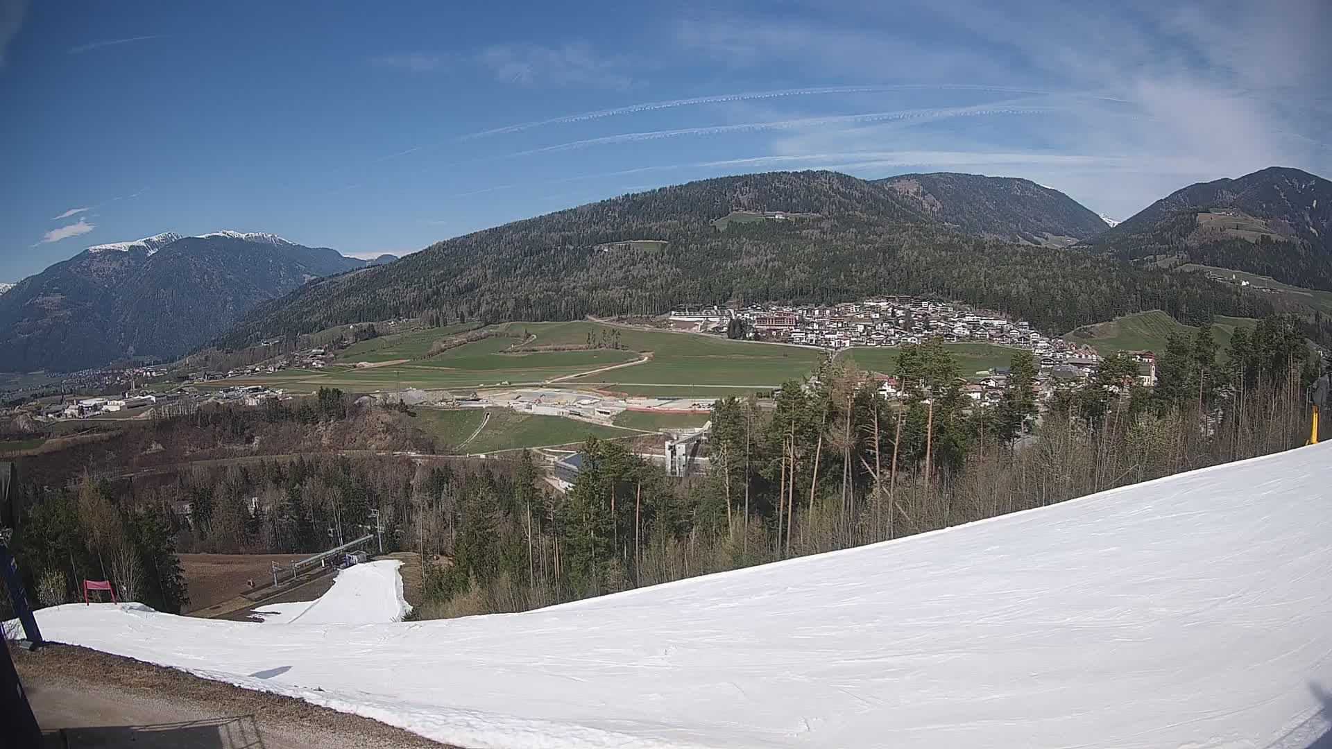 Web kamera Ried – pogled na Percha | Kronplatz