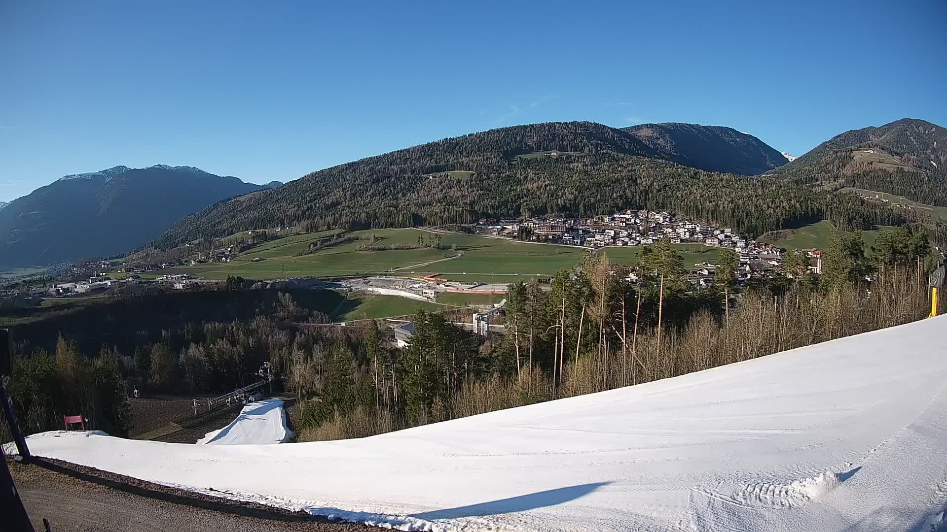 Webcam Ried – panorama su Perca / Percha – Plan de Corones