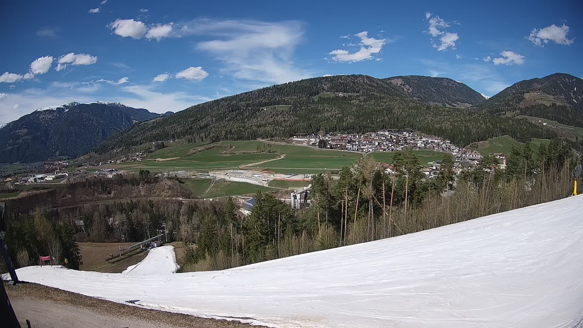 Web kamera Ried – pogled na Percha | Kronplatz