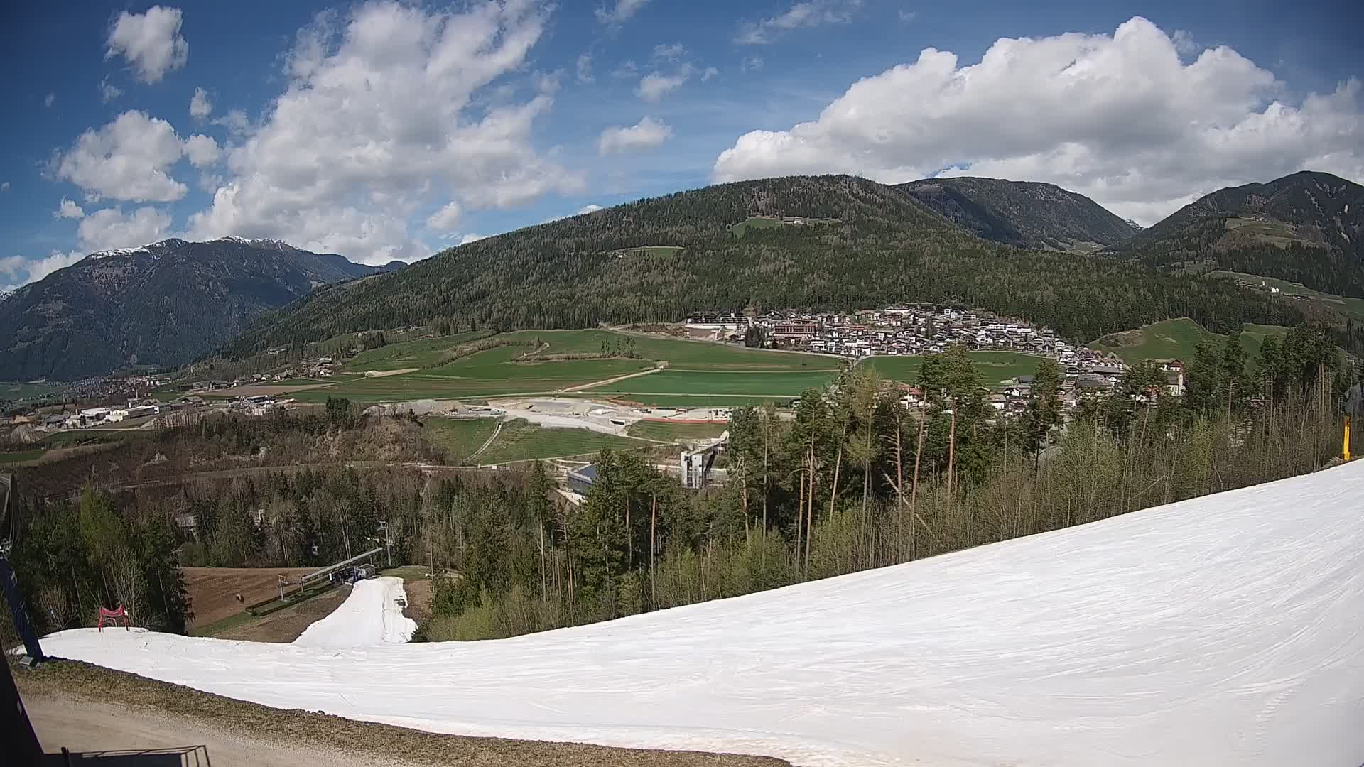 Webcam Ried – panorama su Perca / Percha – Plan de Corones