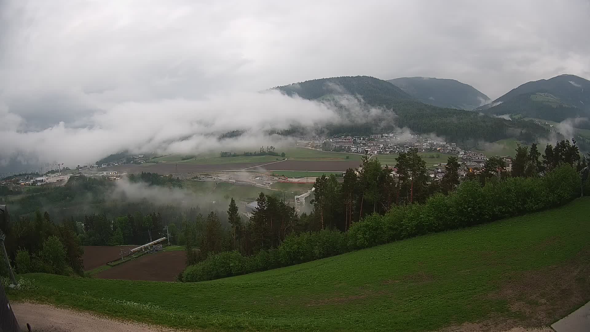 Webcam Ried – View to Percha / Perca