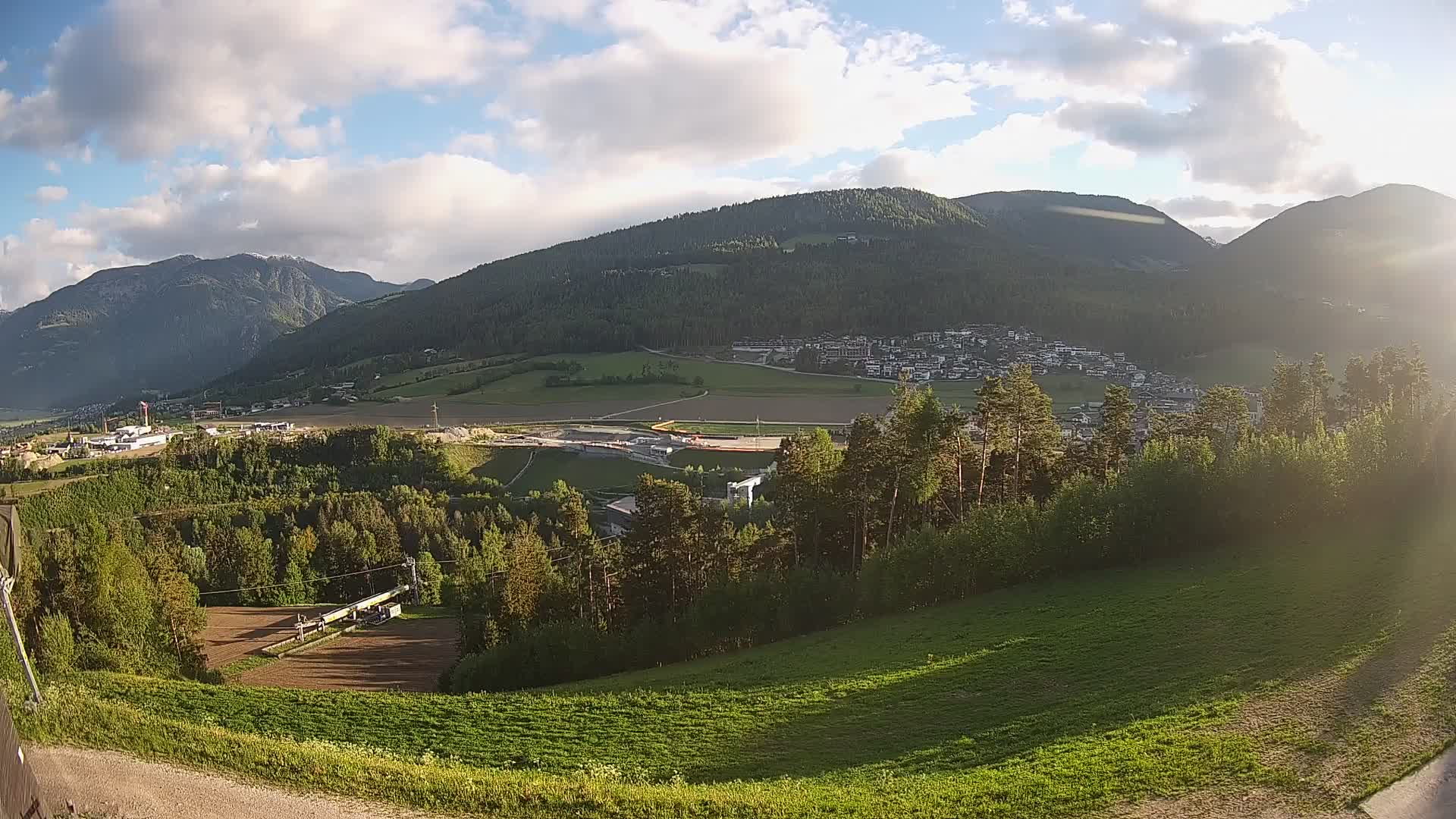 Webcam Ried – panorama su Perca / Percha – Plan de Corones