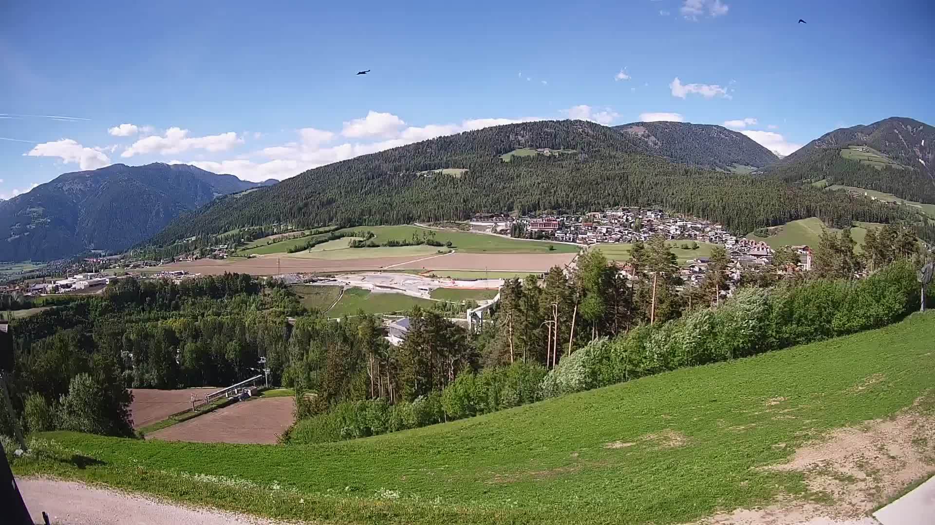 Web kamera Ried – pogled na Percha | Kronplatz