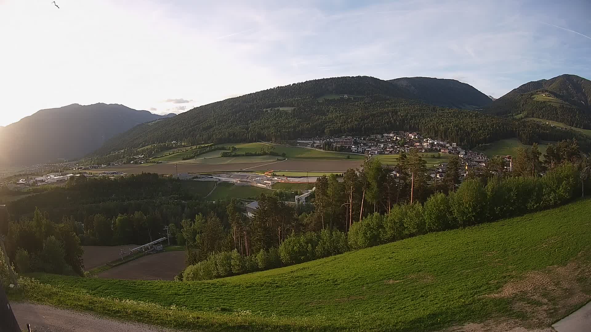 Webcam Ried – Blick nach Percha | Kronplatz