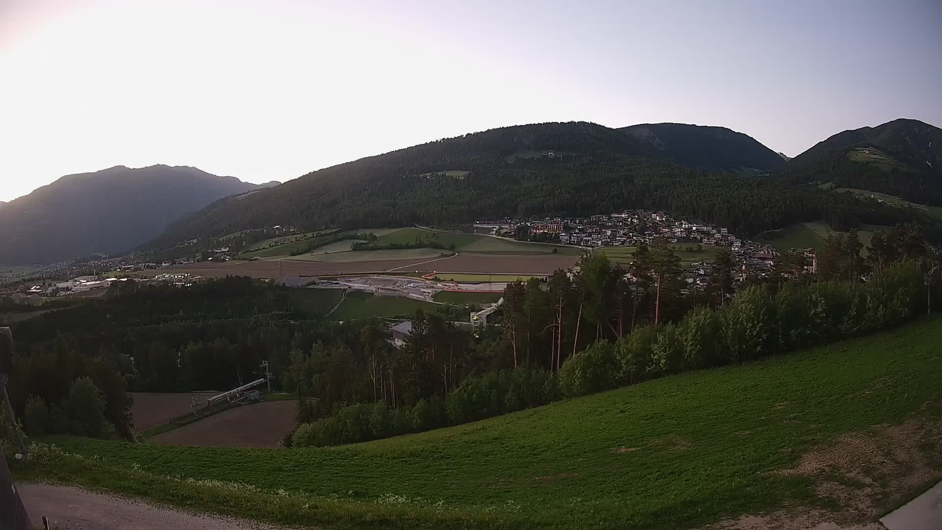 Web kamera Ried – pogled na Percha | Kronplatz