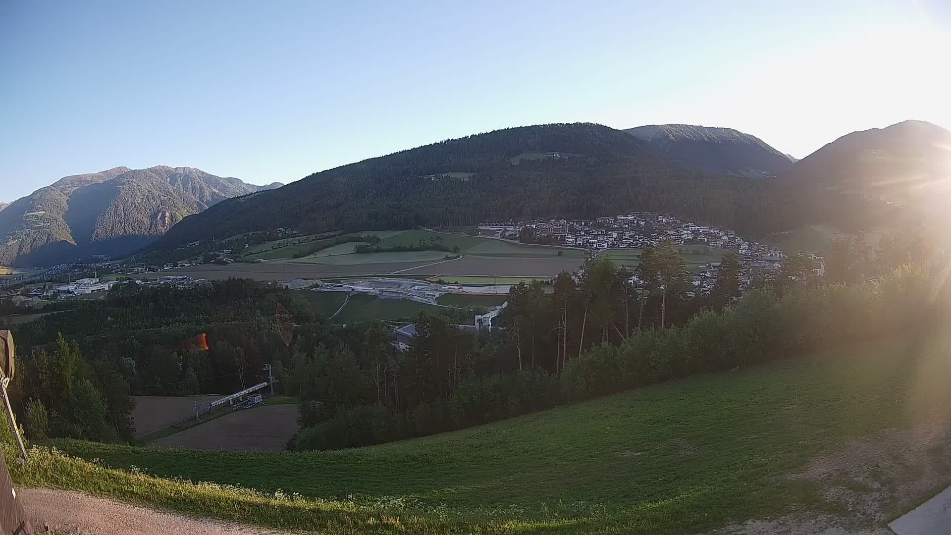Webcam Ried – panorama su Perca / Percha – Plan de Corones