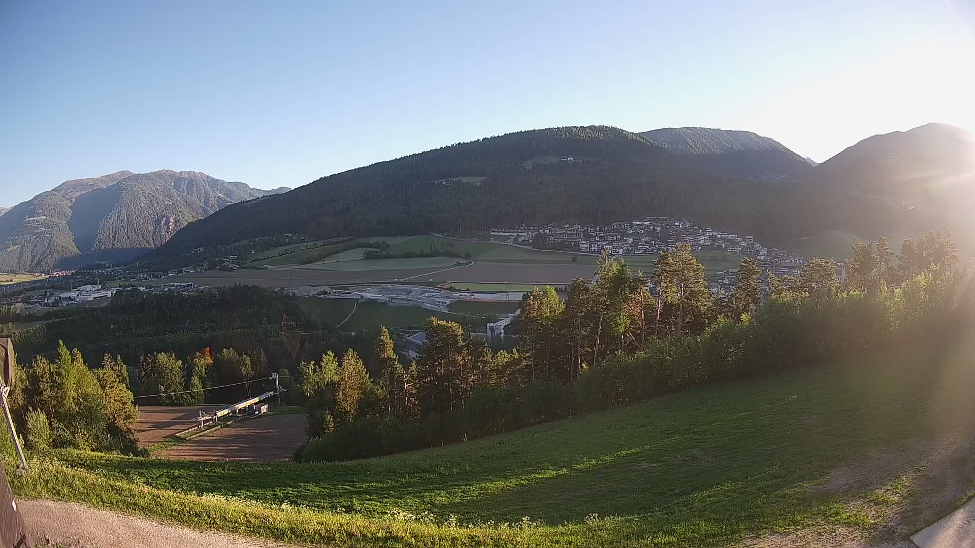 Spletna kamera Ried – Pogled na Percha | Kronplatz