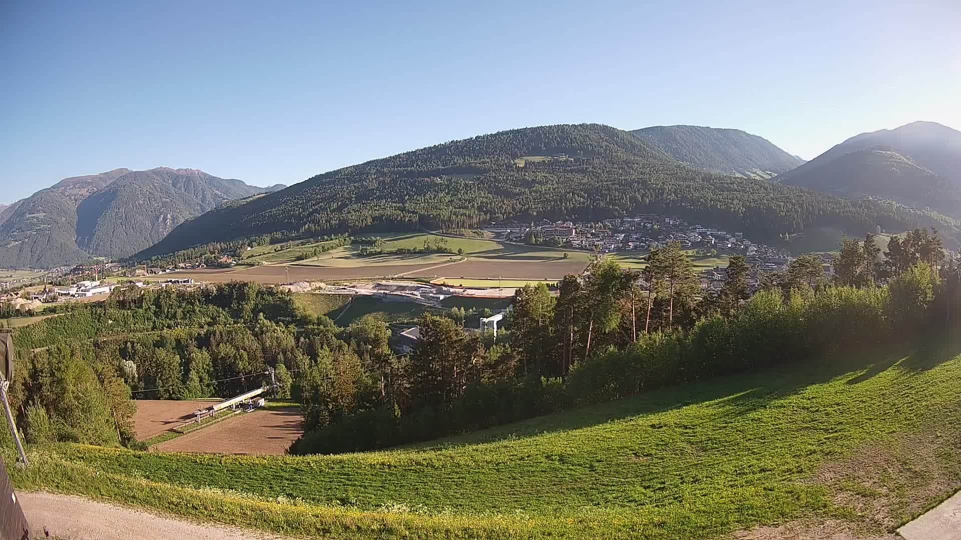 Web kamera Ried – pogled na Percha | Kronplatz