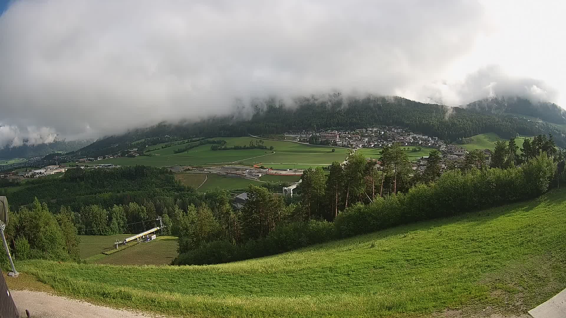 Spletna kamera Ried – Pogled na Percha | Kronplatz