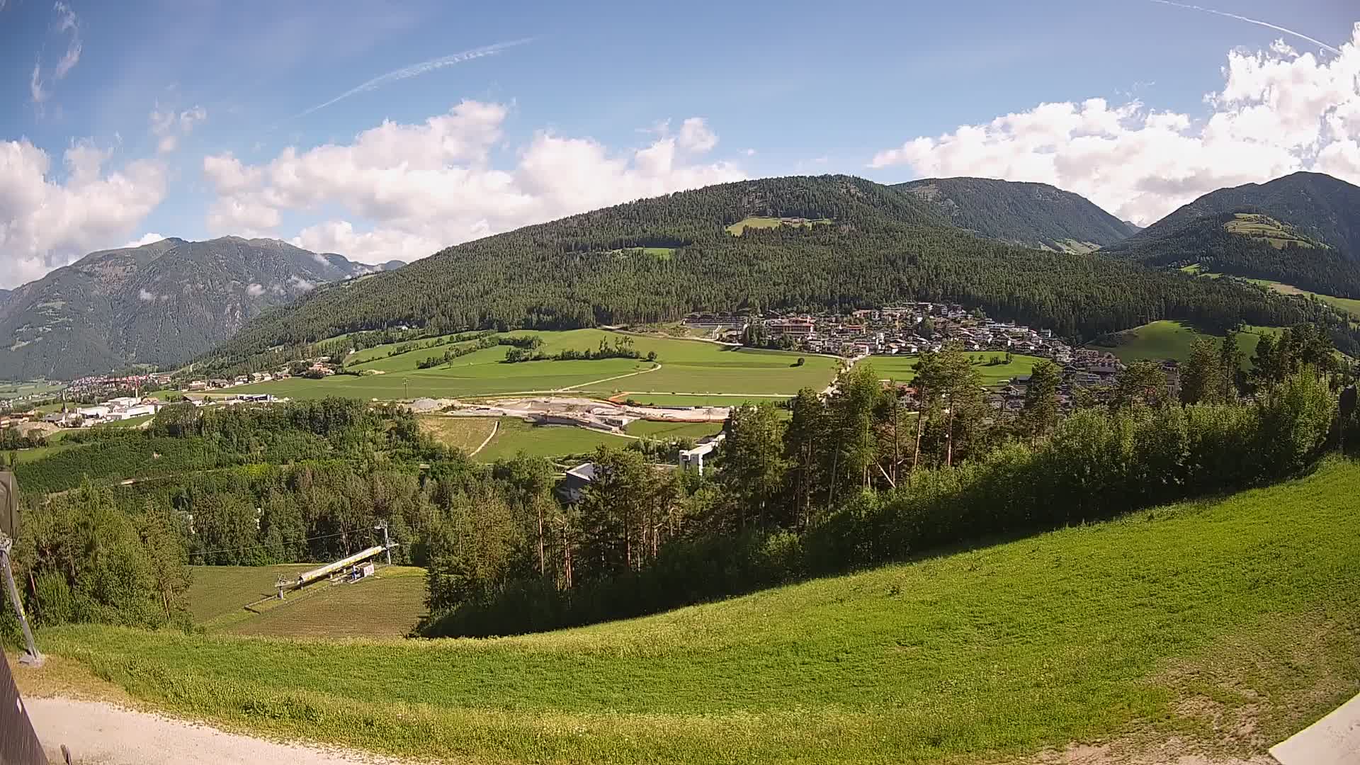 Webcam Ried – panorama su Perca / Percha – Plan de Corones