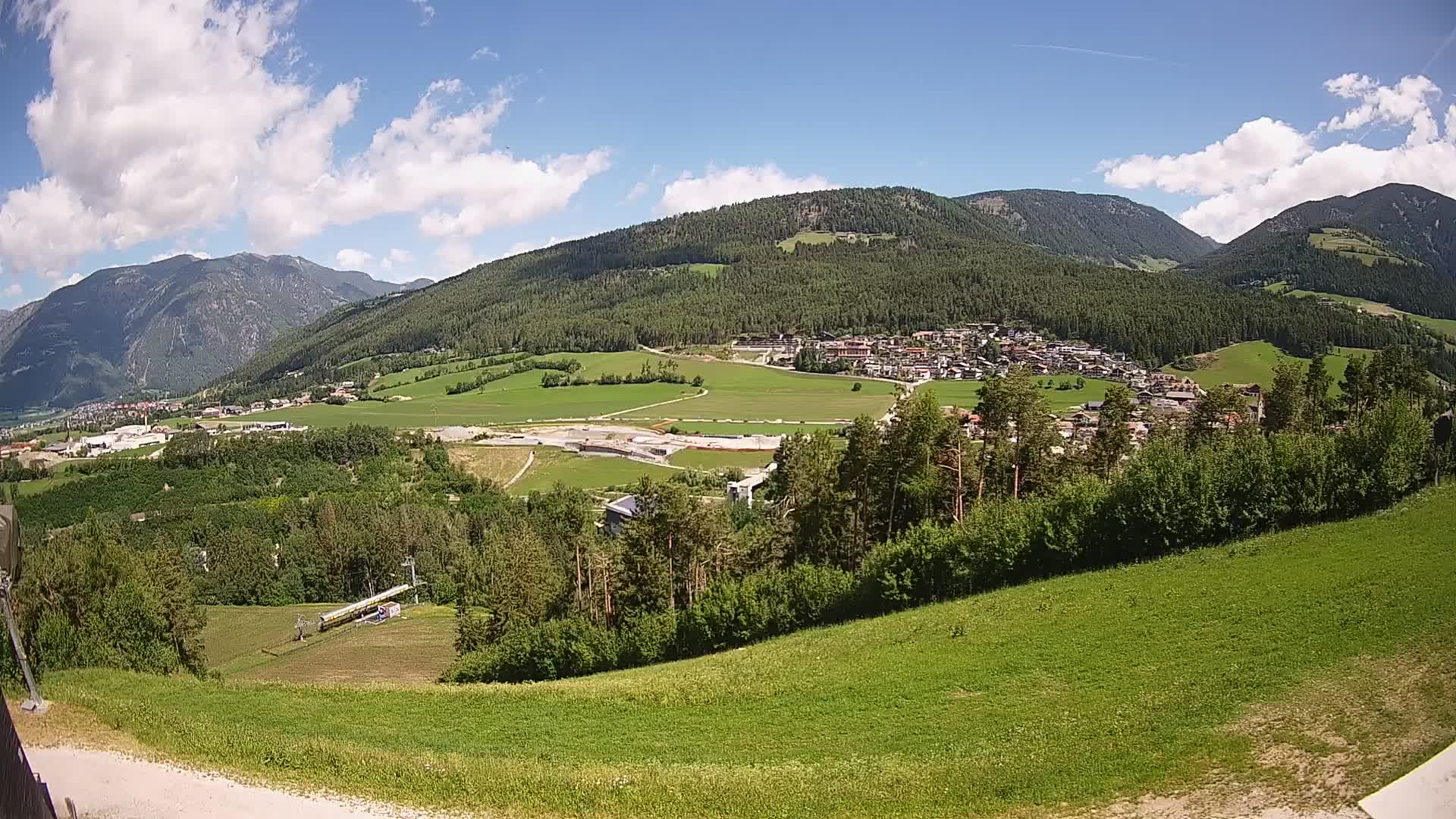 Web kamera Ried – pogled na Percha | Kronplatz