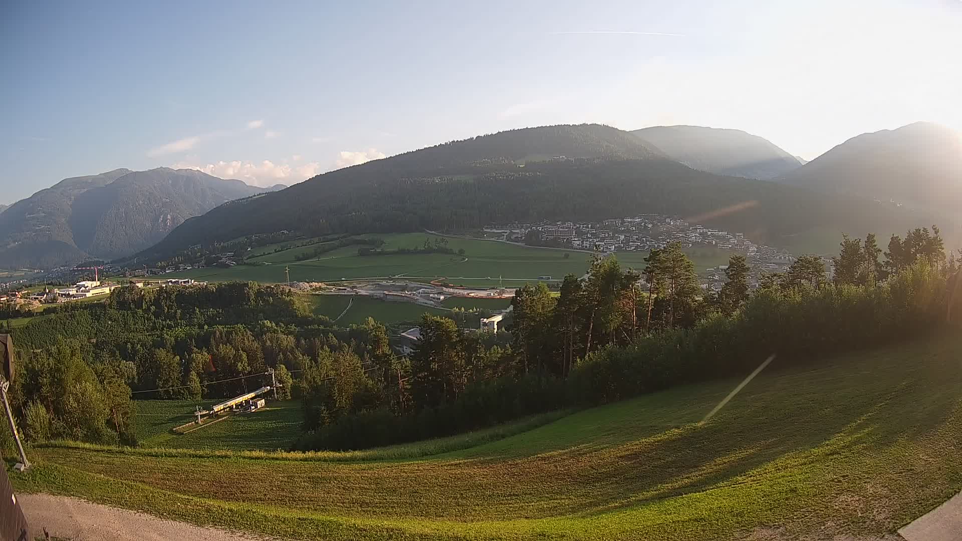 Webcam Ried – panorama su Perca / Percha – Plan de Corones