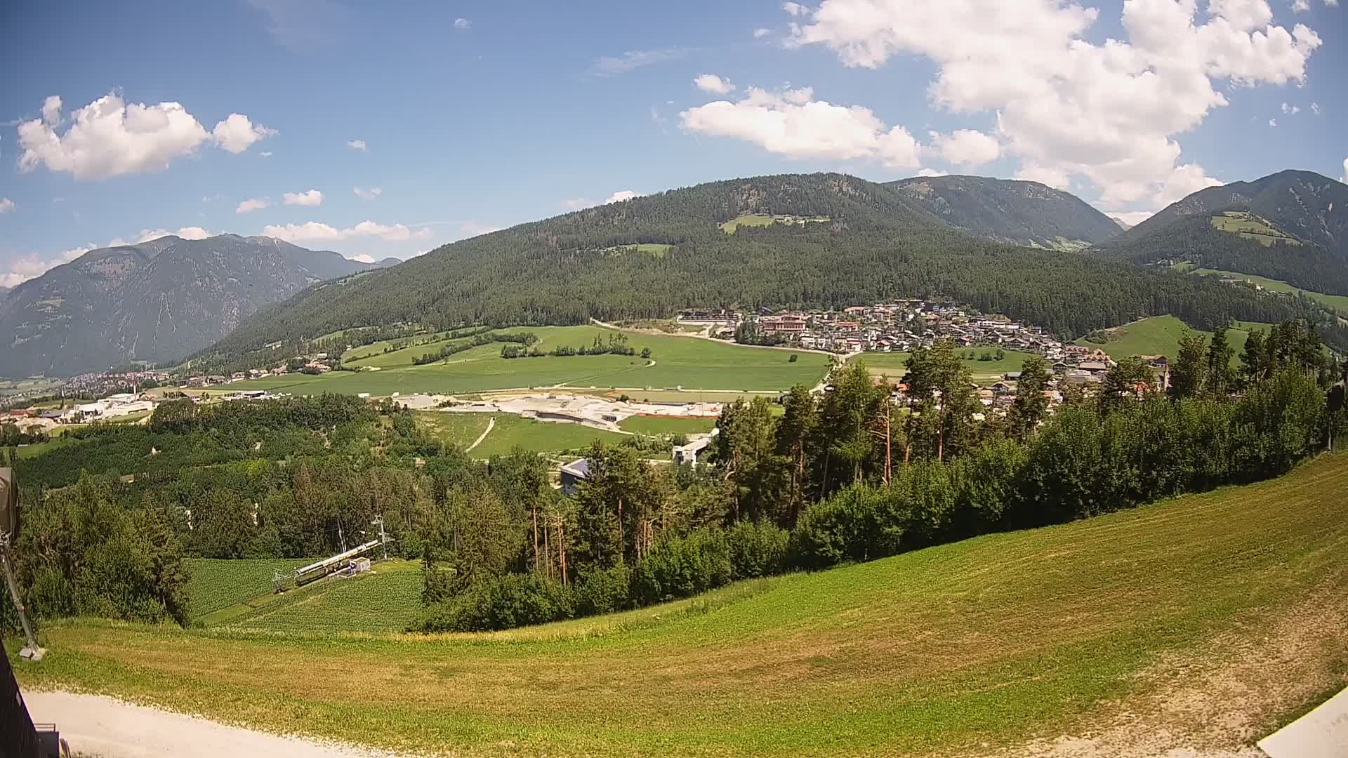 Webcam Ried – View to Percha / Perca