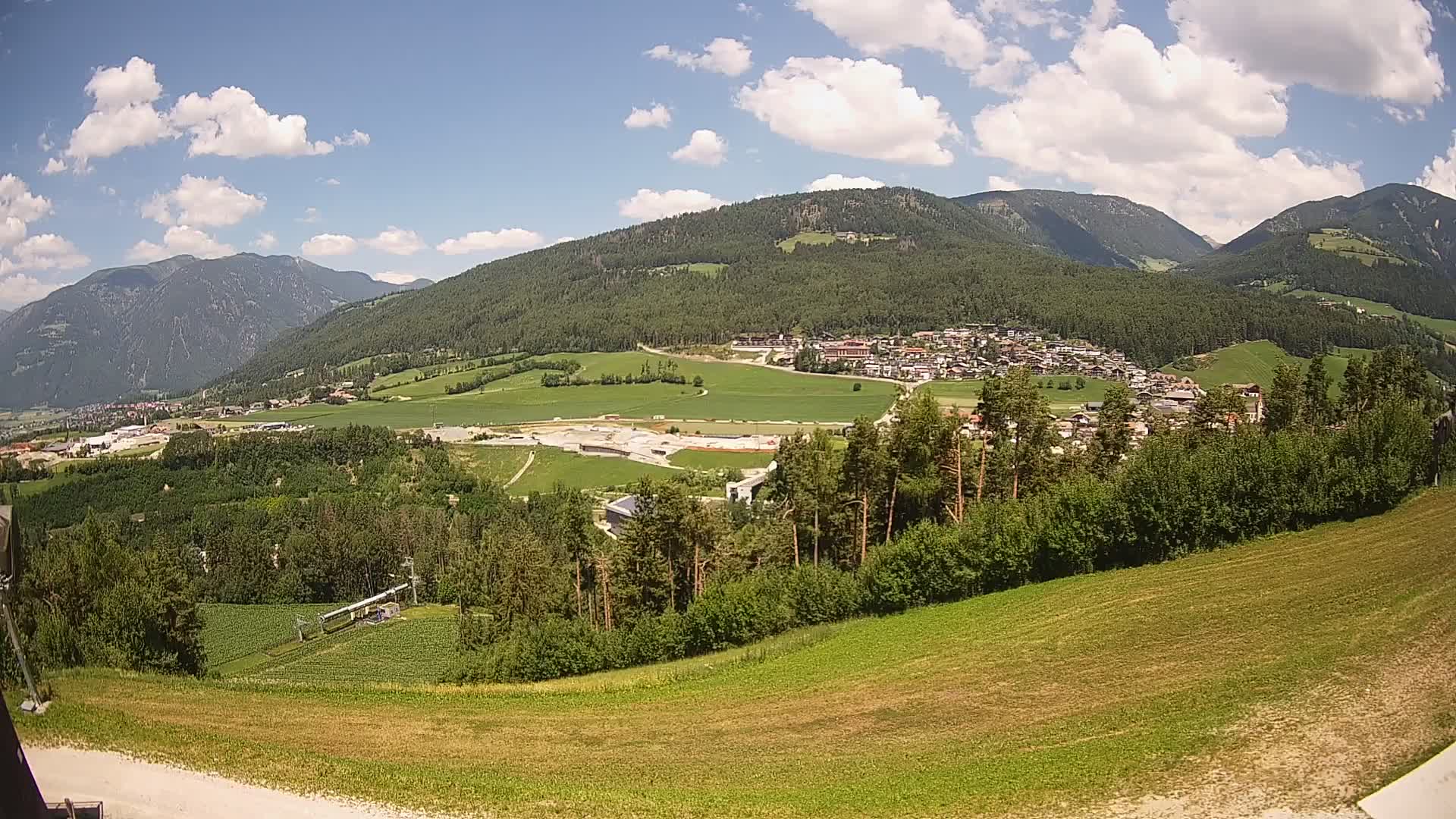 Spletna kamera Ried – Pogled na Percha | Kronplatz