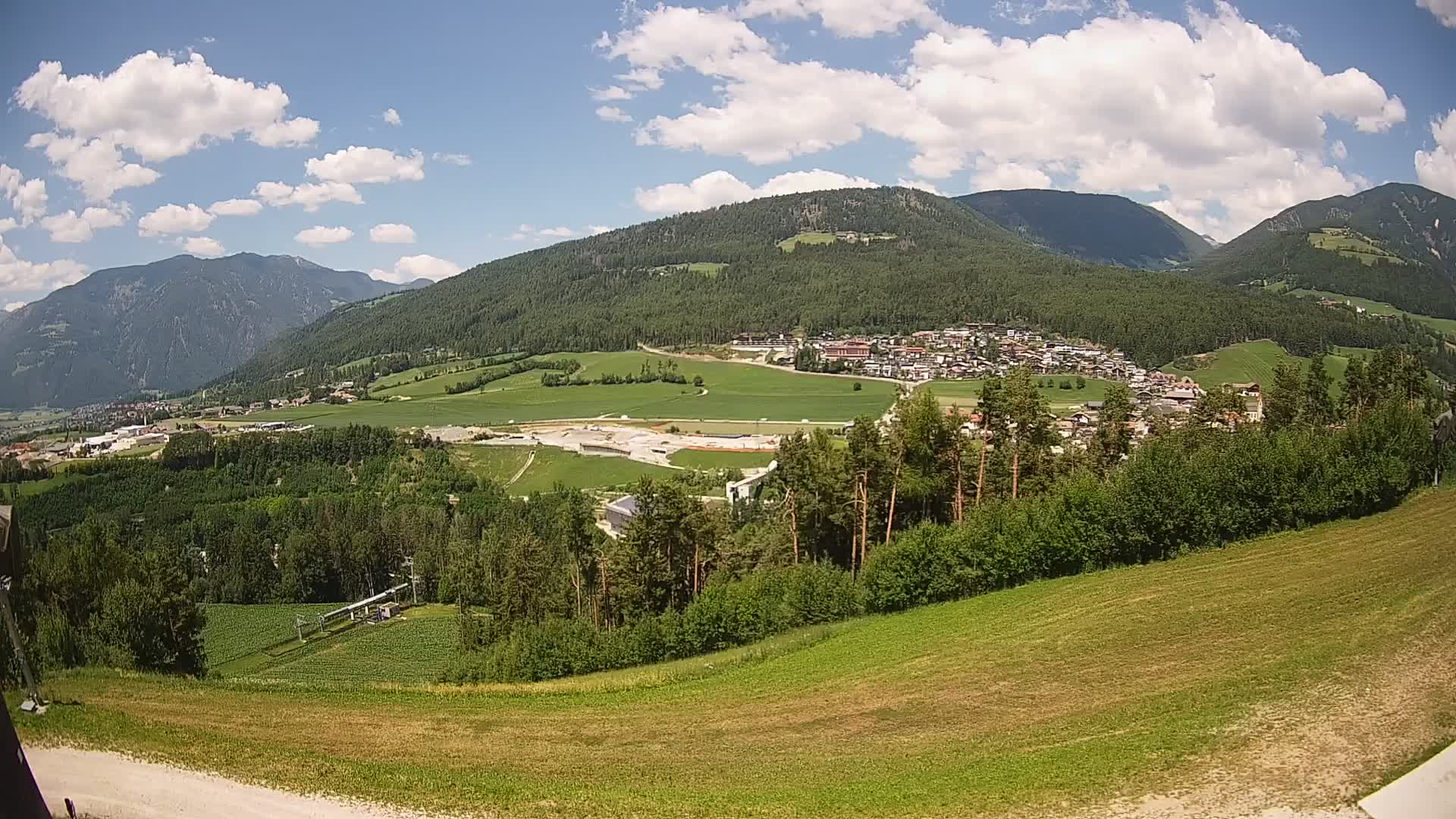 Spletna kamera Ried – Pogled na Percha | Kronplatz