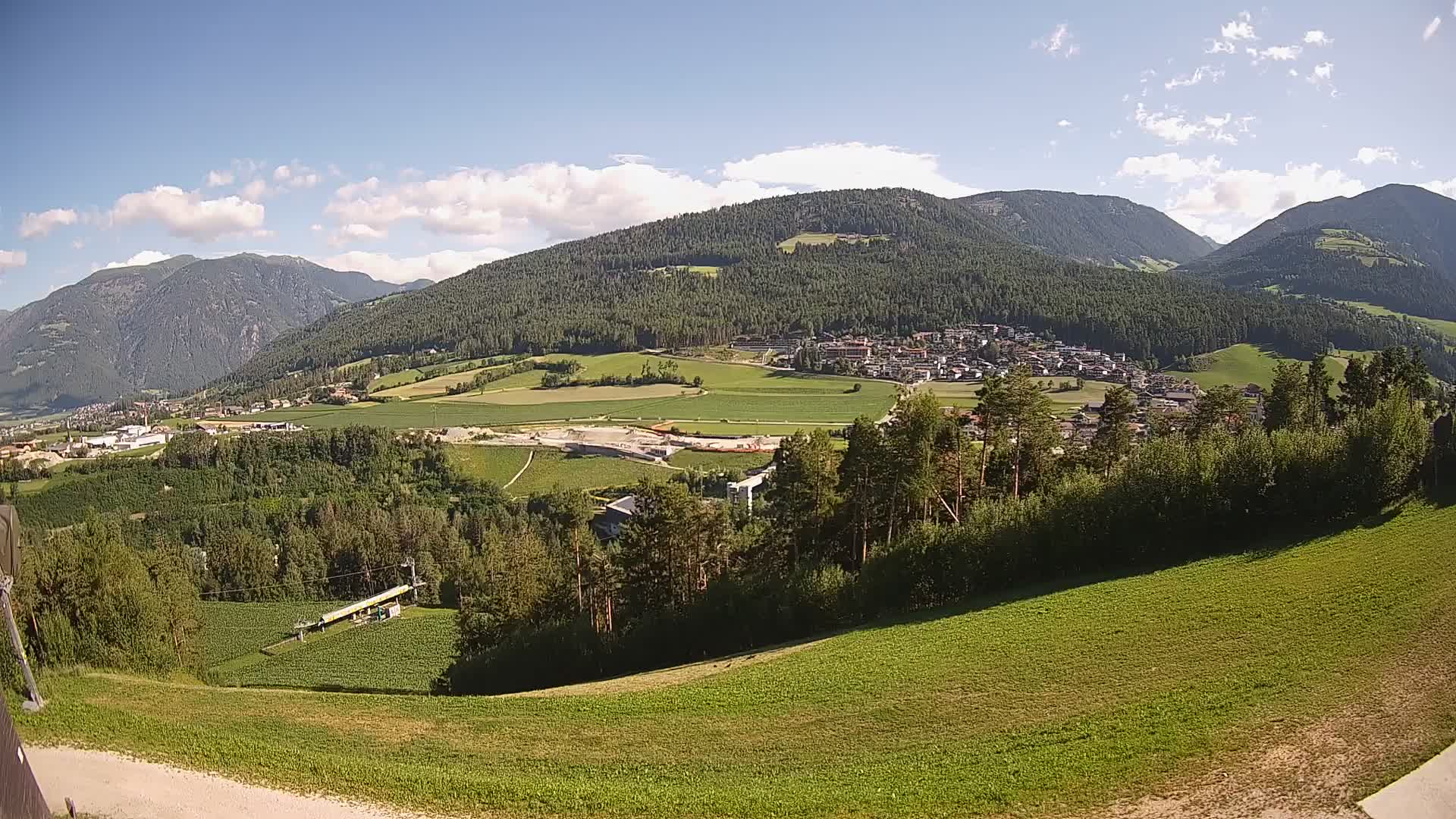 Webcam Ried – Blick nach Percha | Kronplatz