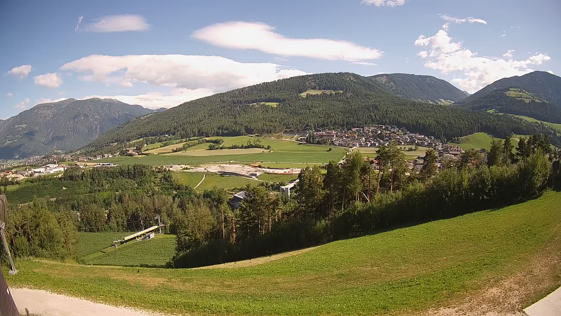 Web kamera Ried – pogled na Percha | Kronplatz