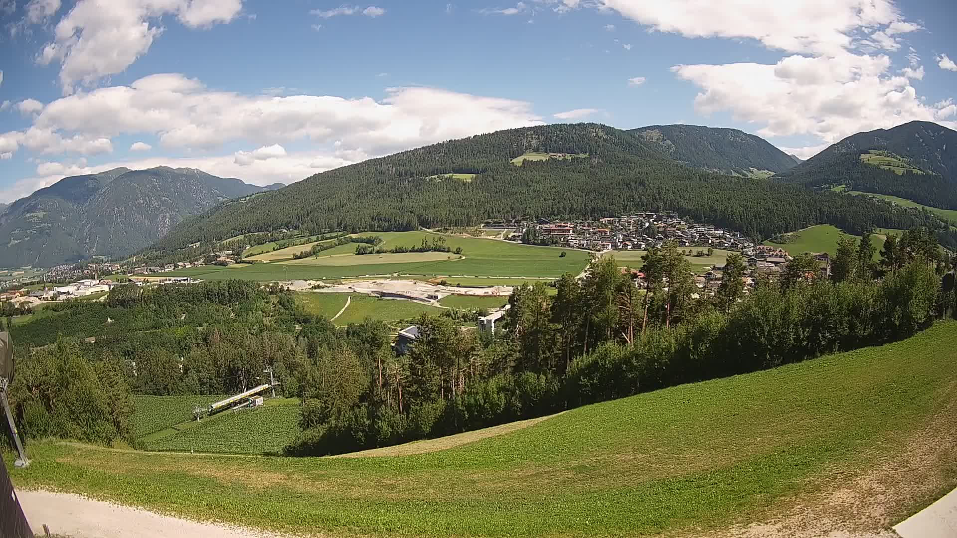 Webcam Ried – panorama su Perca / Percha – Plan de Corones