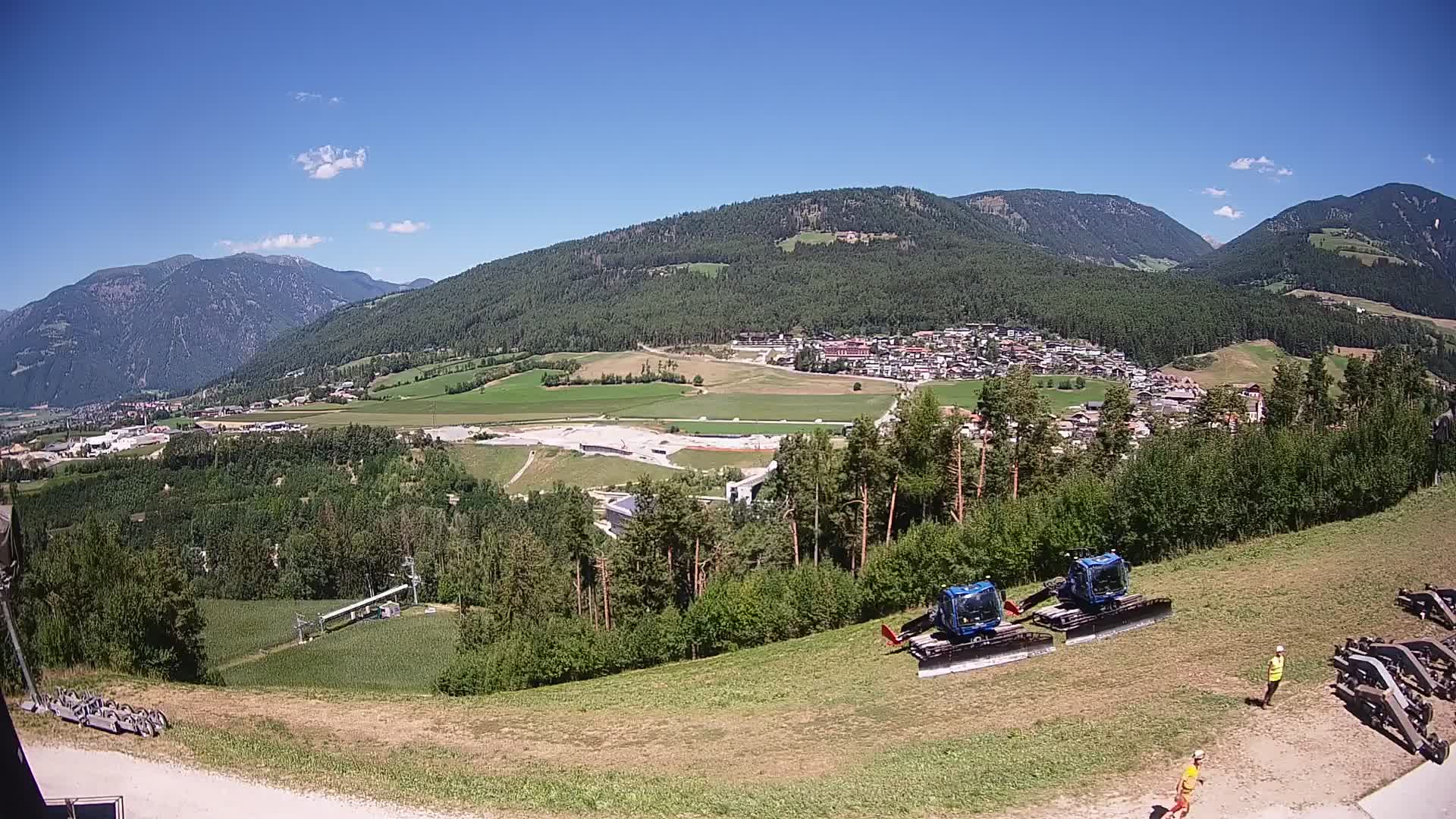 Spletna kamera Ried – Pogled na Percha | Kronplatz