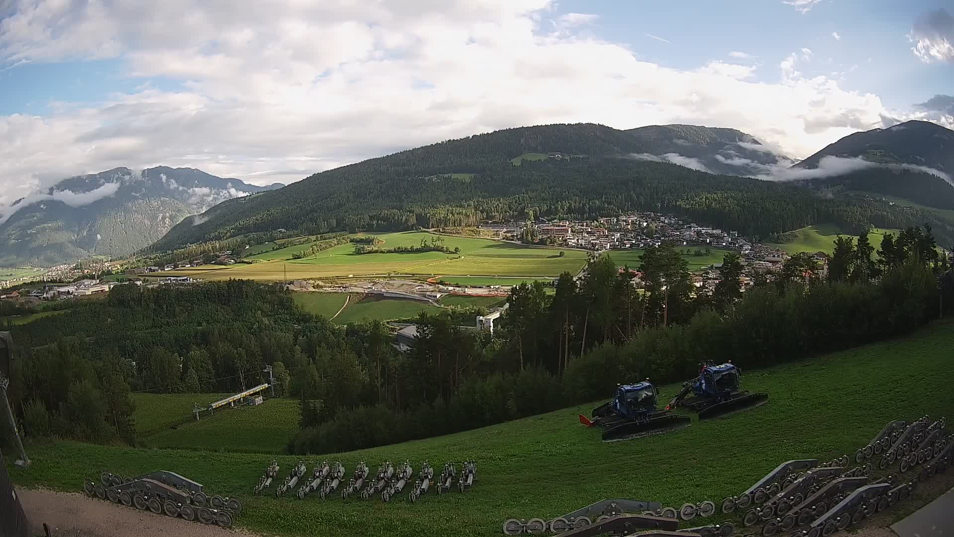 Web kamera Ried – pogled na Percha | Kronplatz