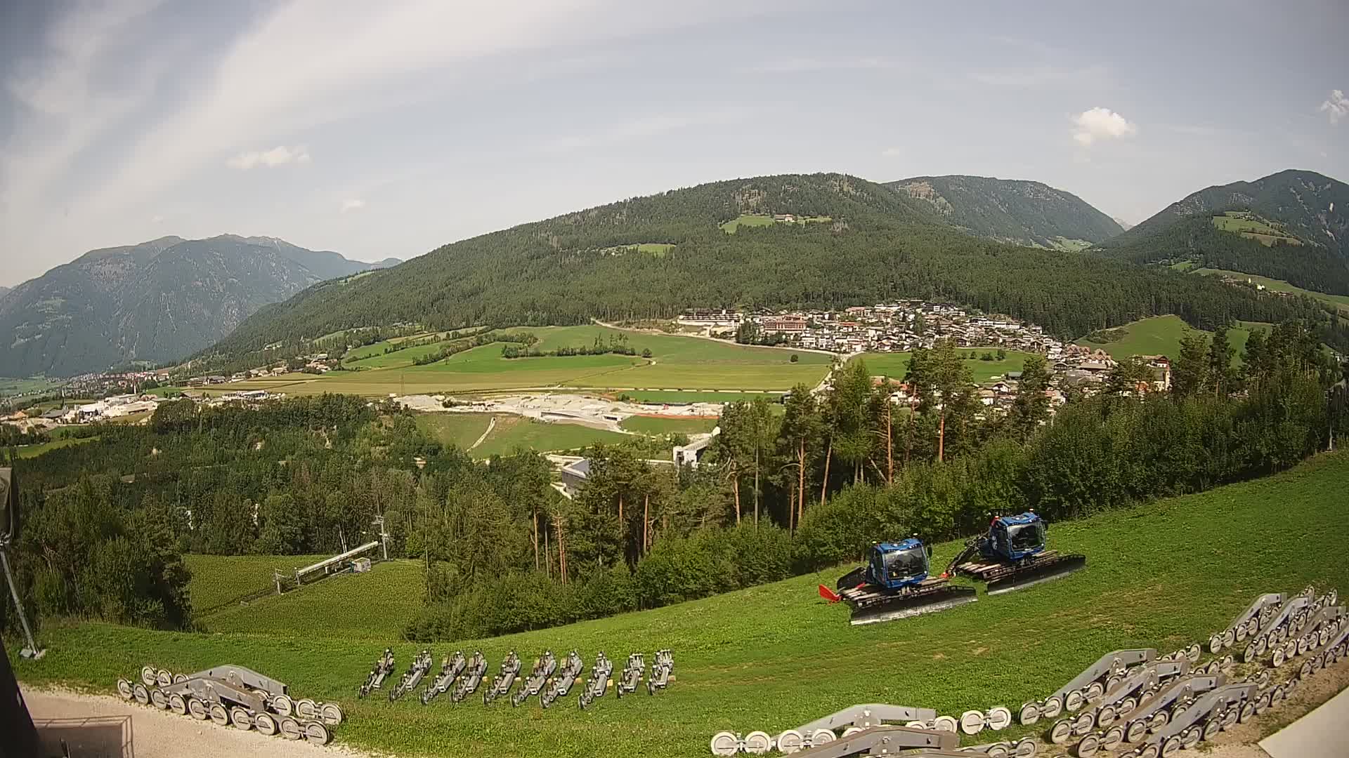 Webcam Ried – panorama su Perca / Percha – Plan de Corones
