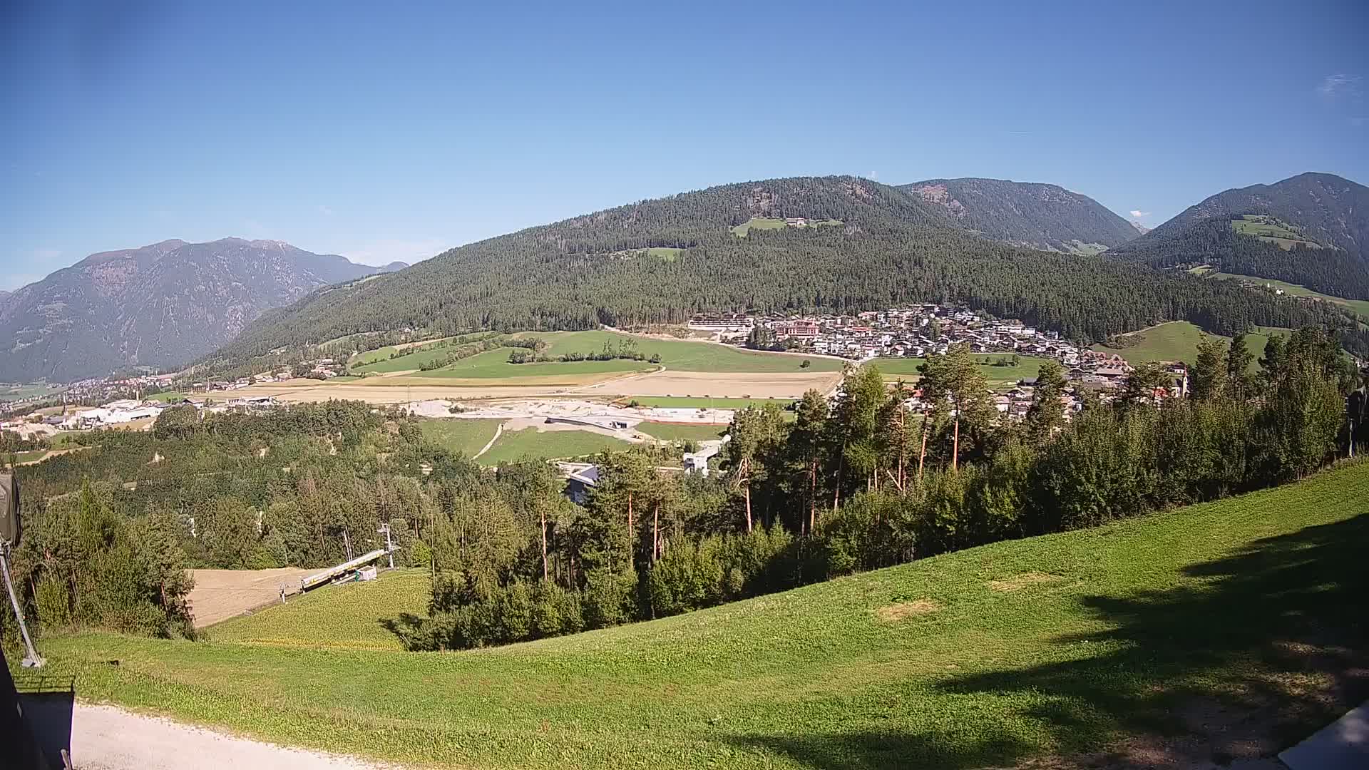 Web kamera Ried – pogled na Percha | Kronplatz