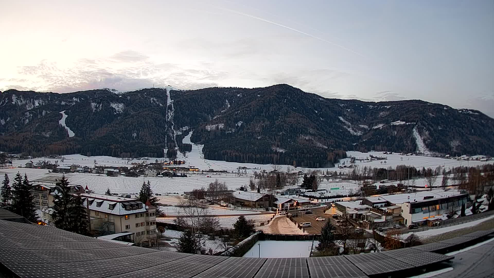 Spletna kamera Riscone | Hotel Olympia | Pogled na Kronplatz