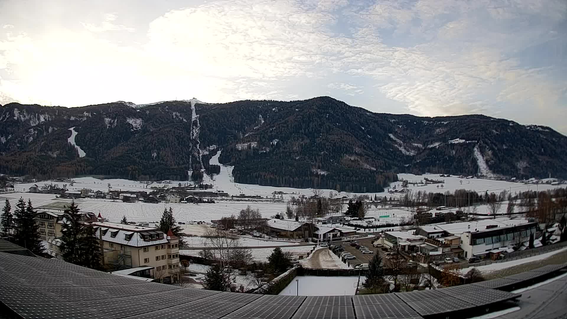 Spletna kamera Riscone | Hotel Olympia | Pogled na Kronplatz