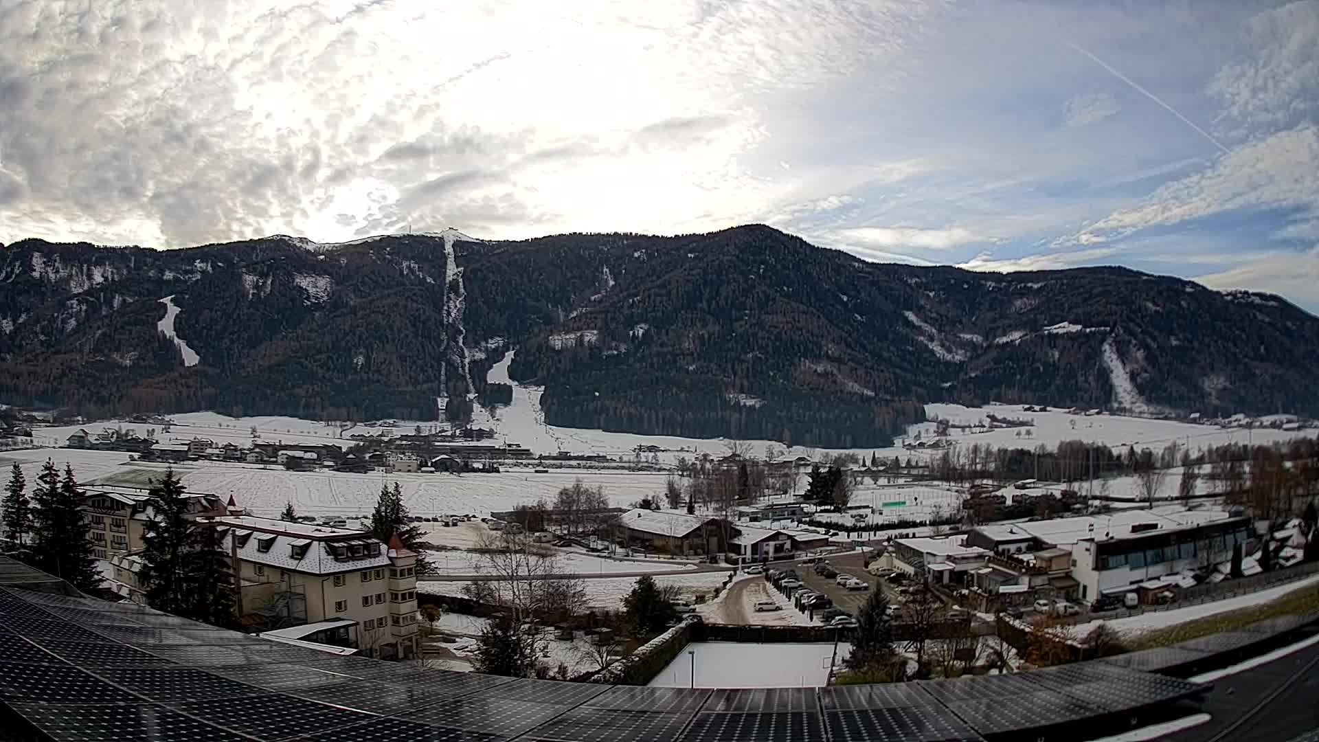 Spletna kamera Riscone | Hotel Olympia | Pogled na Kronplatz