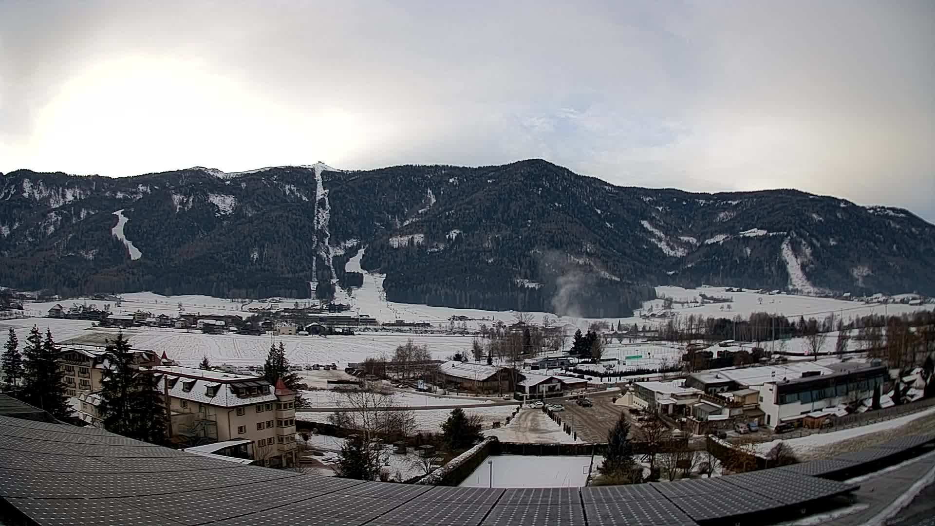 Spletna kamera Riscone | Hotel Olympia | Pogled na Kronplatz