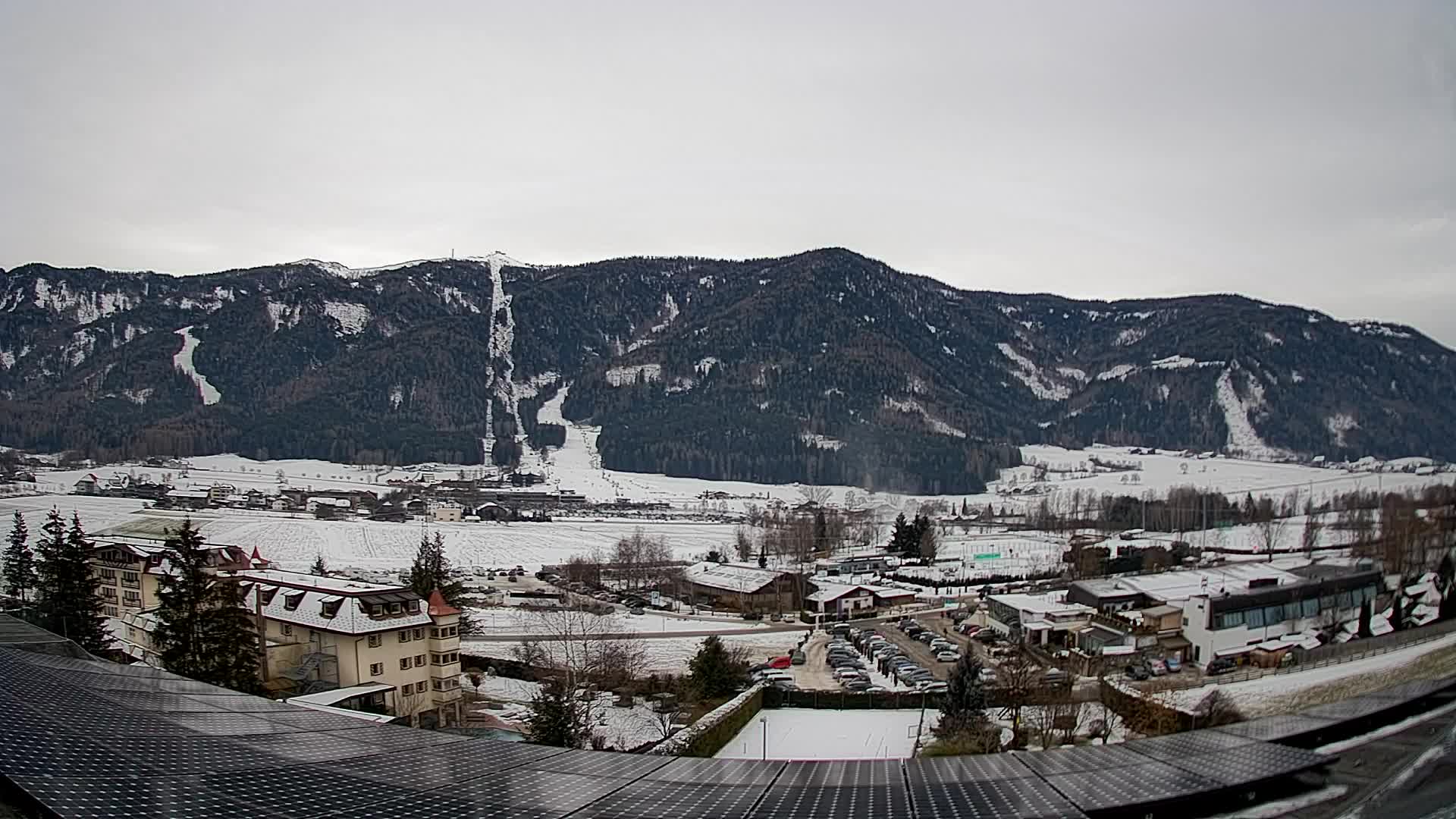 Spletna kamera Riscone | Hotel Olympia | Pogled na Kronplatz