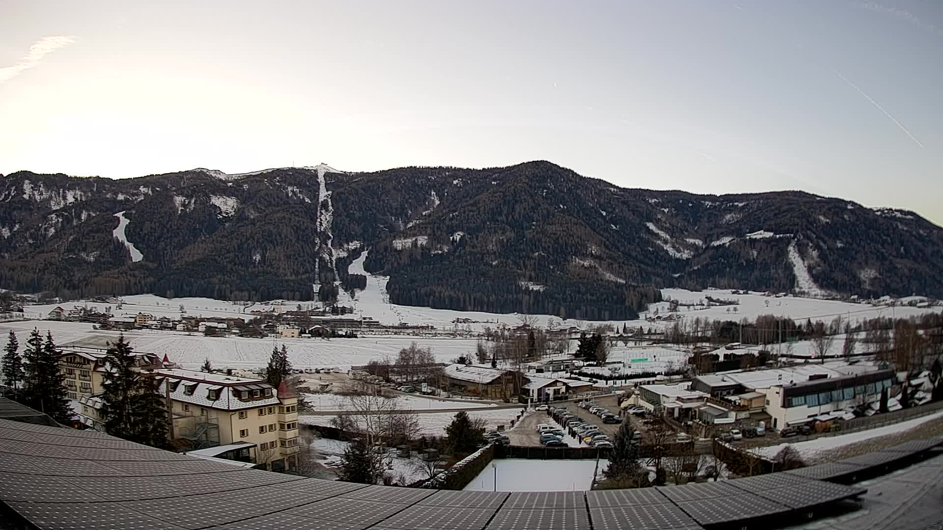 Spletna kamera Riscone | Hotel Olympia | Pogled na Kronplatz