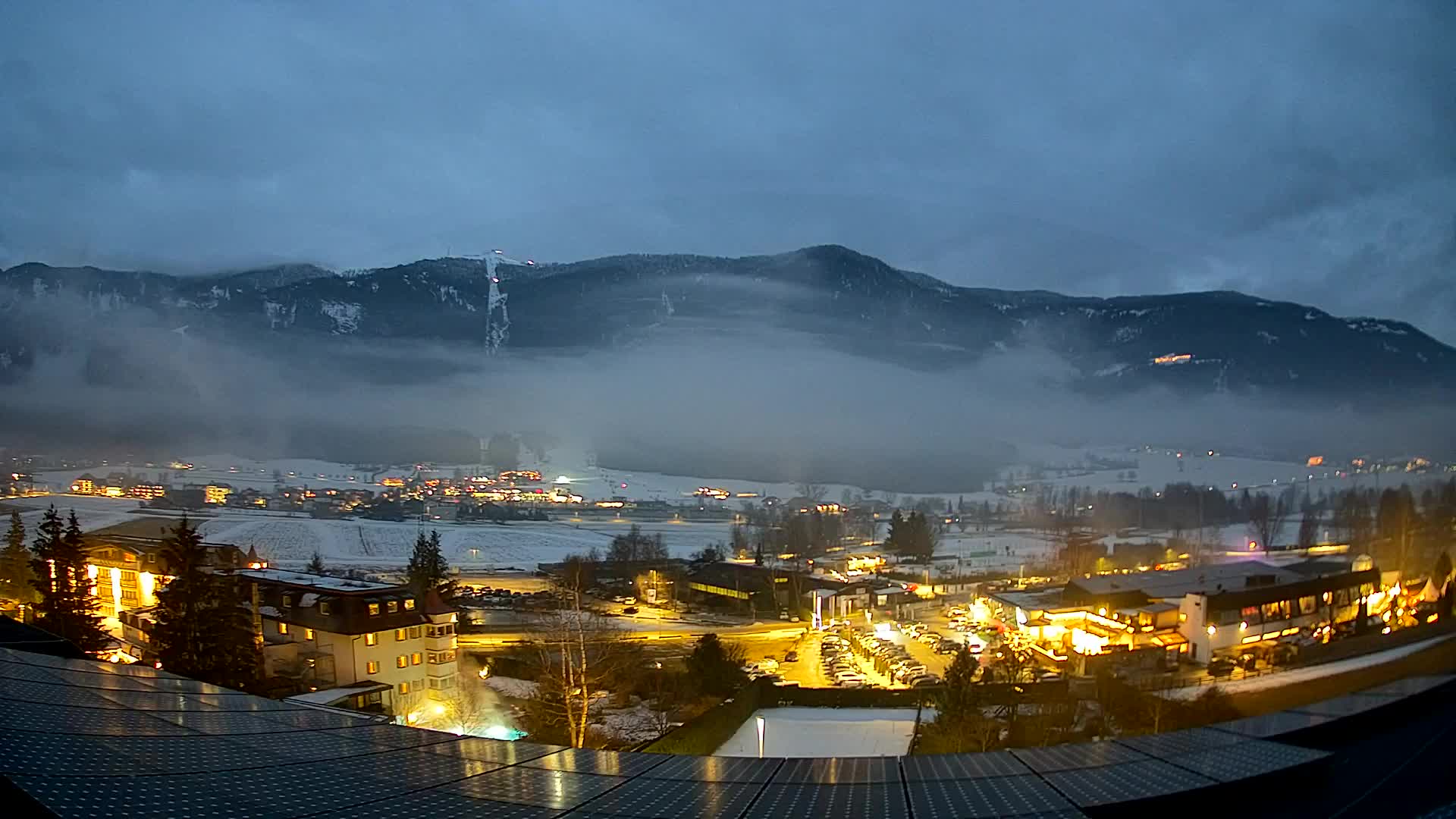 Spletna kamera Riscone | Hotel Olympia | Pogled na Kronplatz