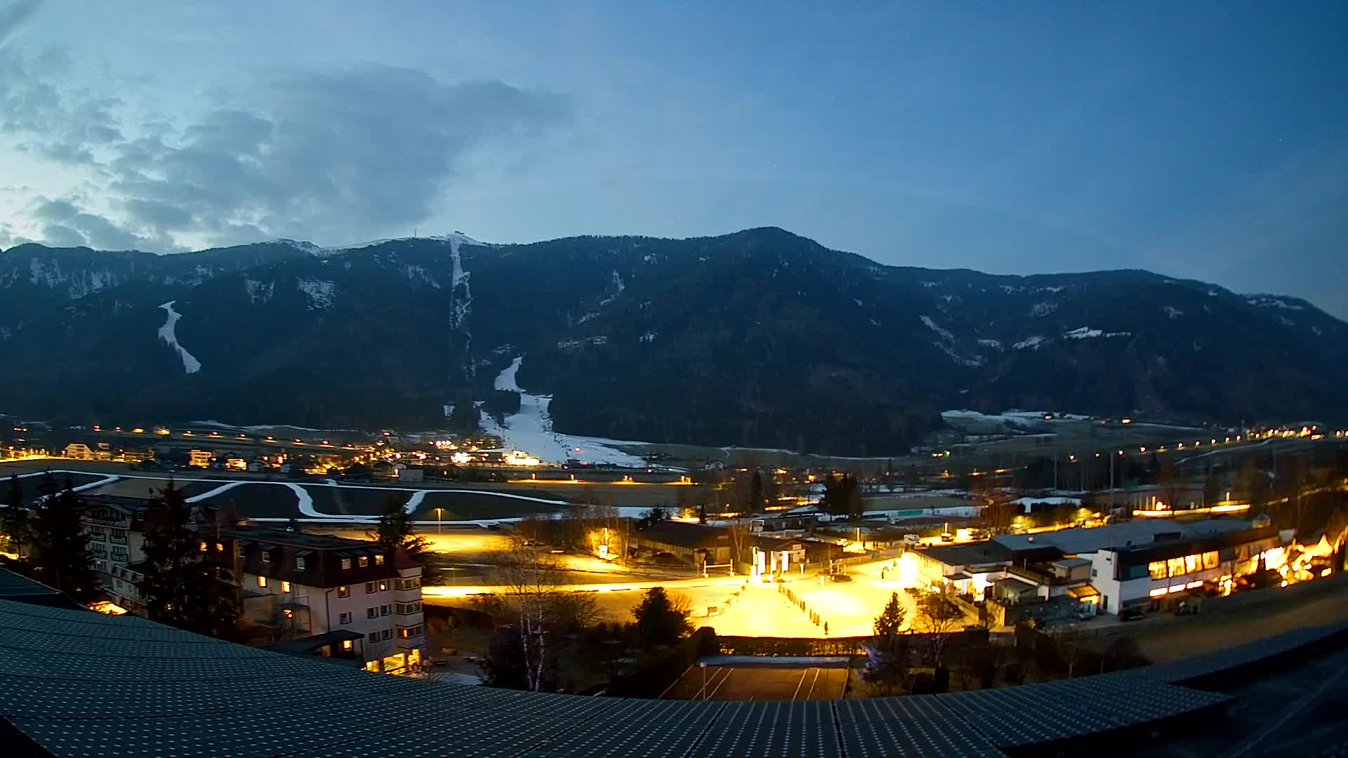 Spletna kamera Riscone | Hotel Olympia | Pogled na Kronplatz