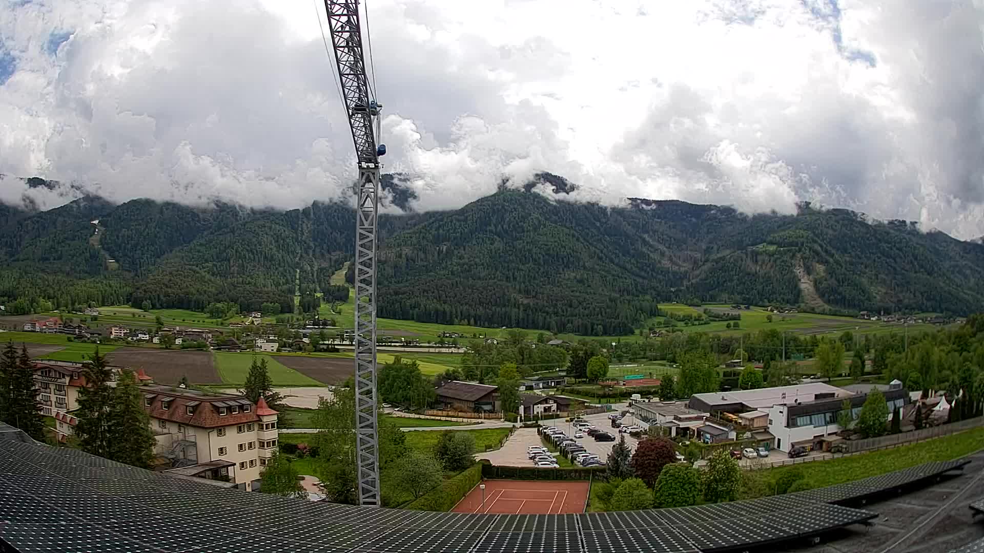 Spletna kamera Riscone | Hotel Olympia | Pogled na Kronplatz