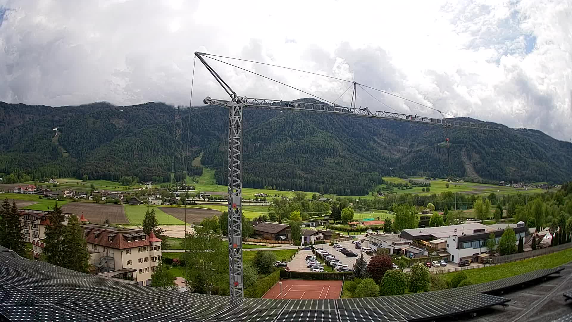 Webcam Riscone | Hotel Olympia | Vista su Plan de Corones