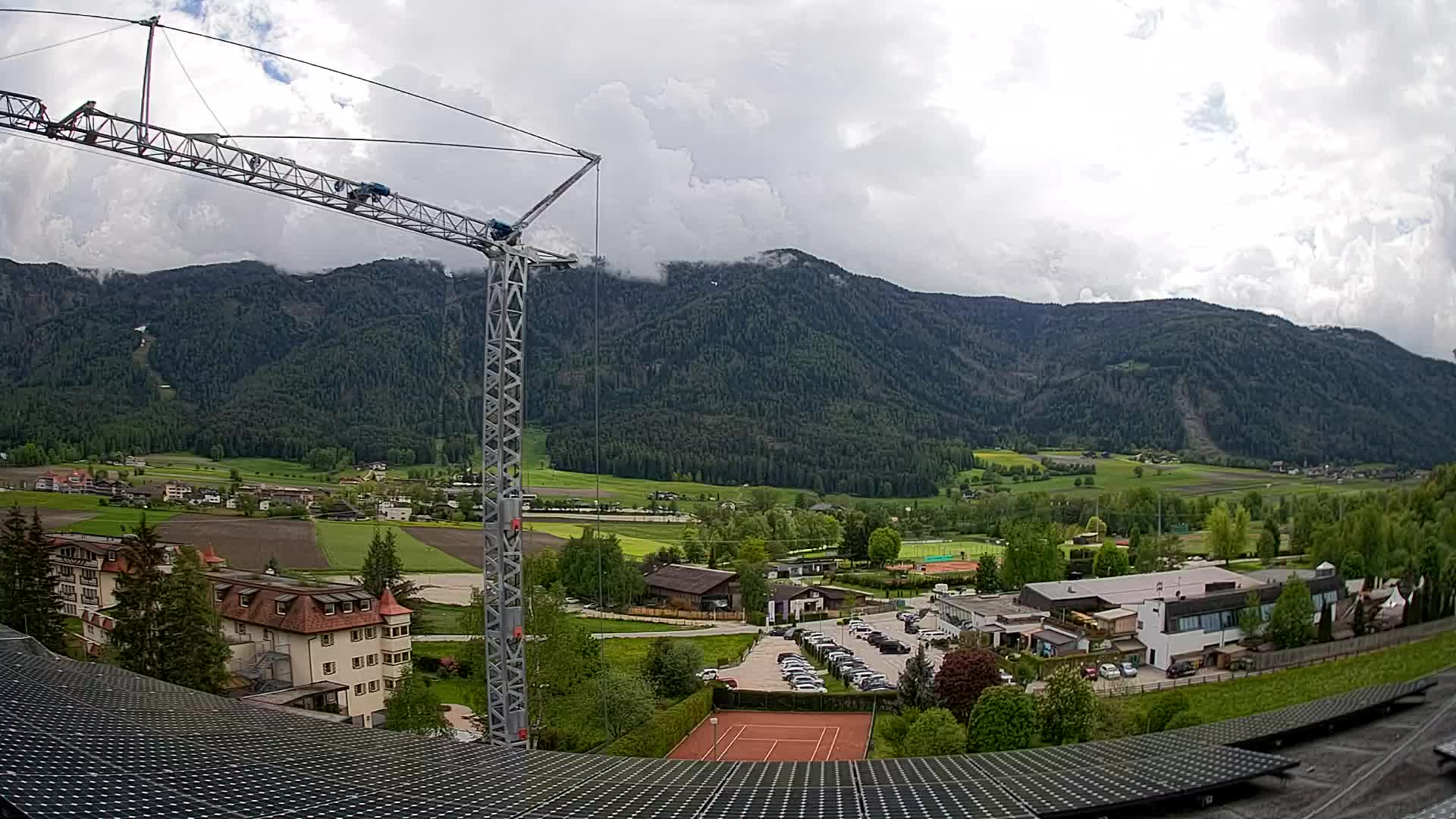 Spletna kamera Riscone | Hotel Olympia | Pogled na Kronplatz